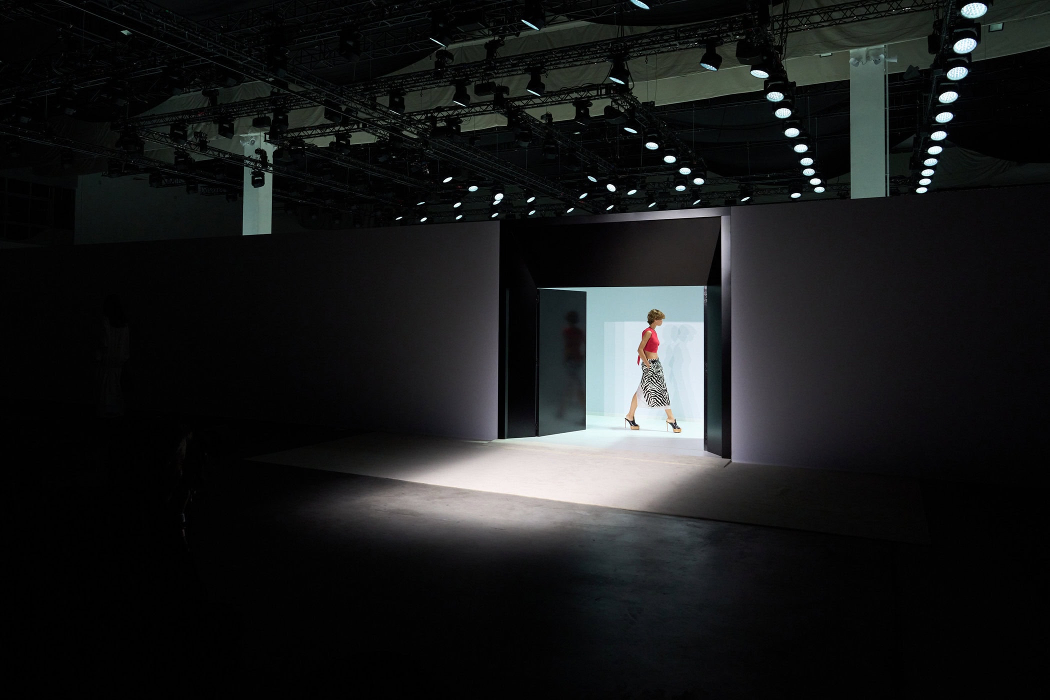 The Attico Spring 2026 Fashion Show Atmosphere