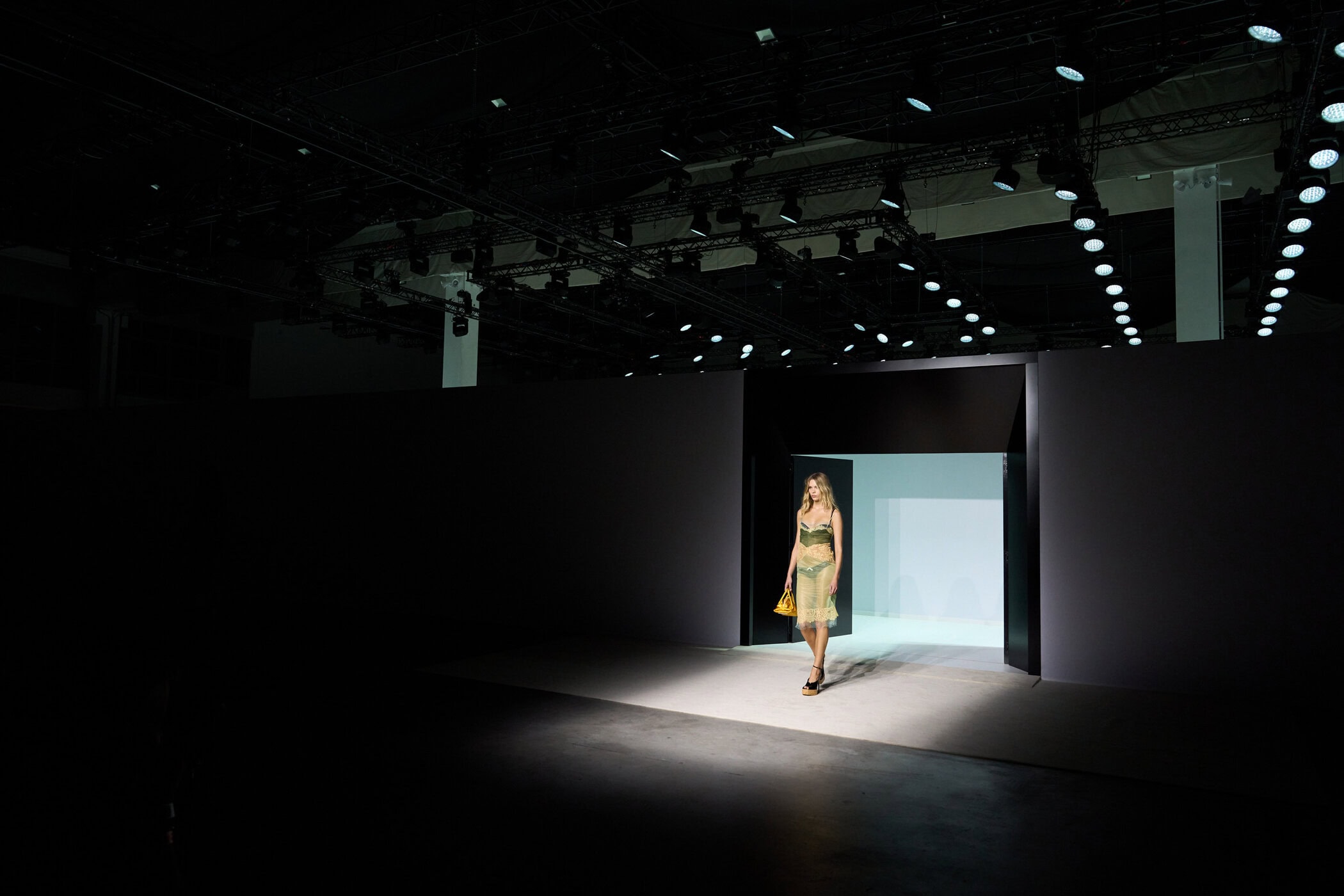 The Attico Spring 2026 Fashion Show Atmosphere