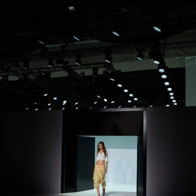 The Attico Spring 2026 Fashion Show Atmosphere