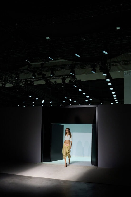The Attico Spring 2026 Fashion Show Atmosphere