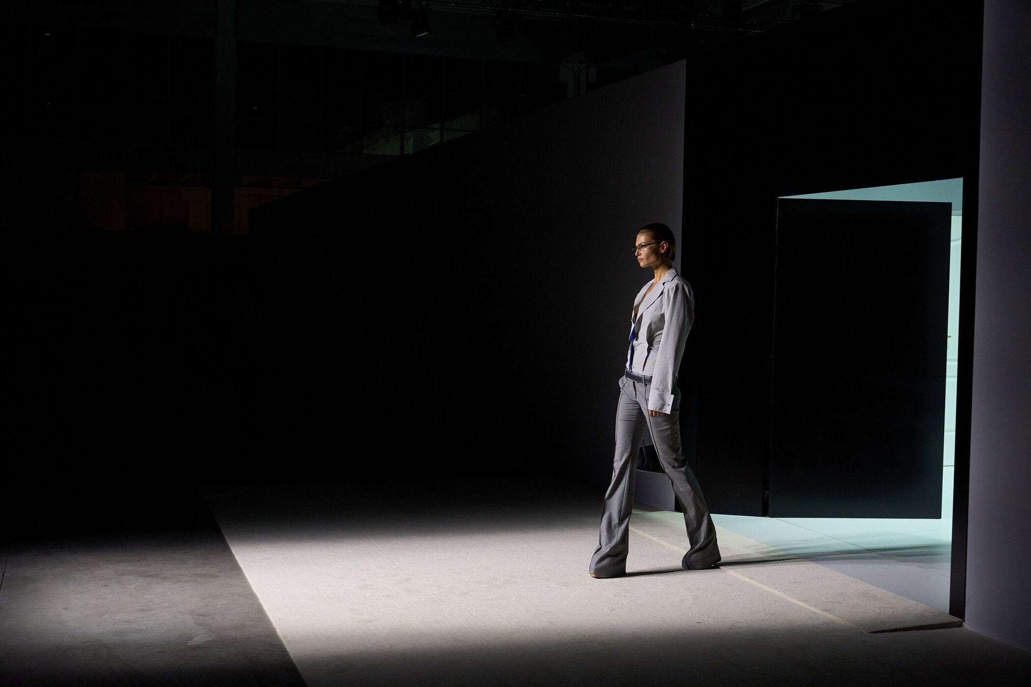 The Attico Spring 2026 Fashion Show Atmosphere