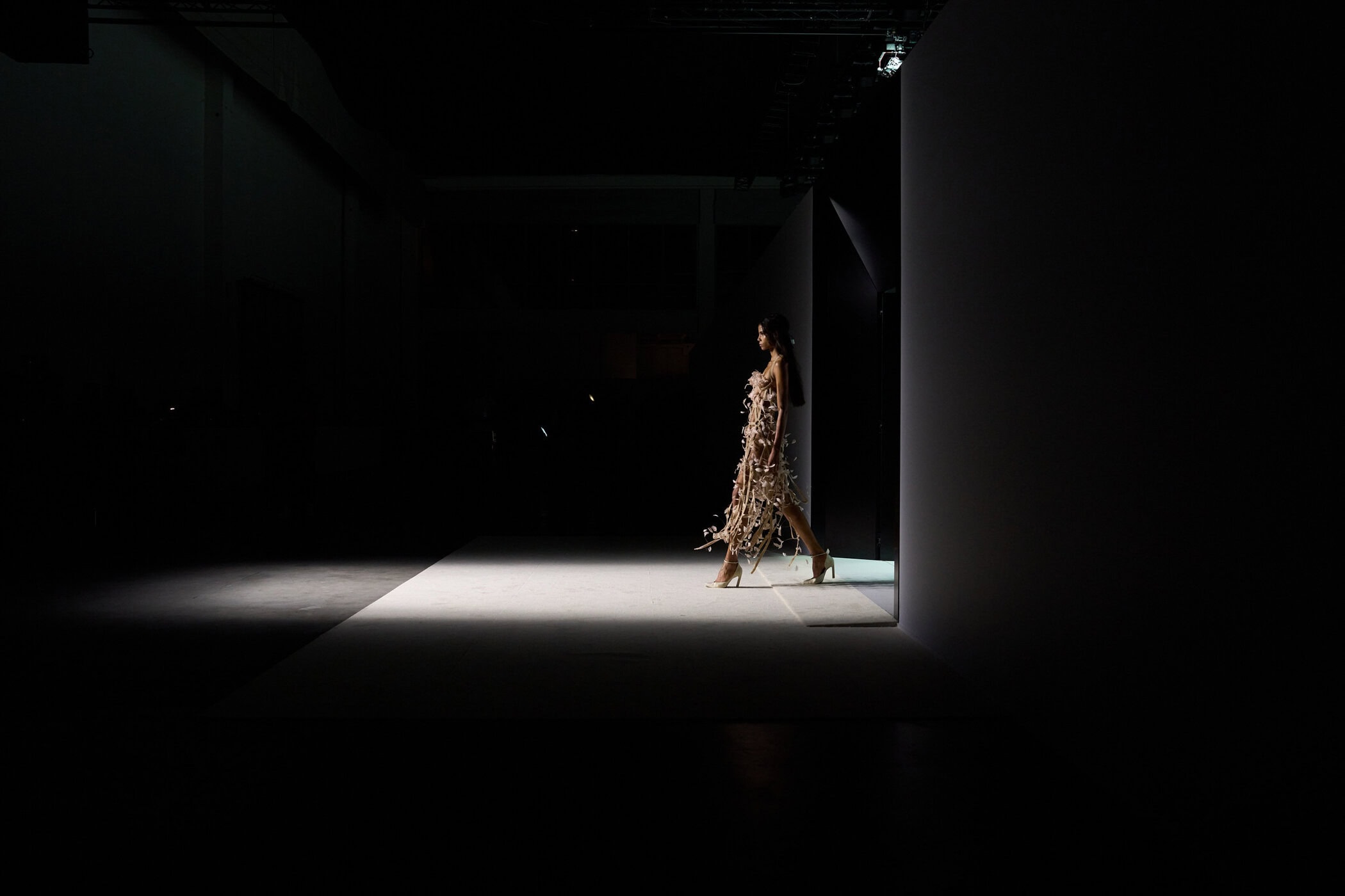 The Attico Spring 2026 Fashion Show Atmosphere