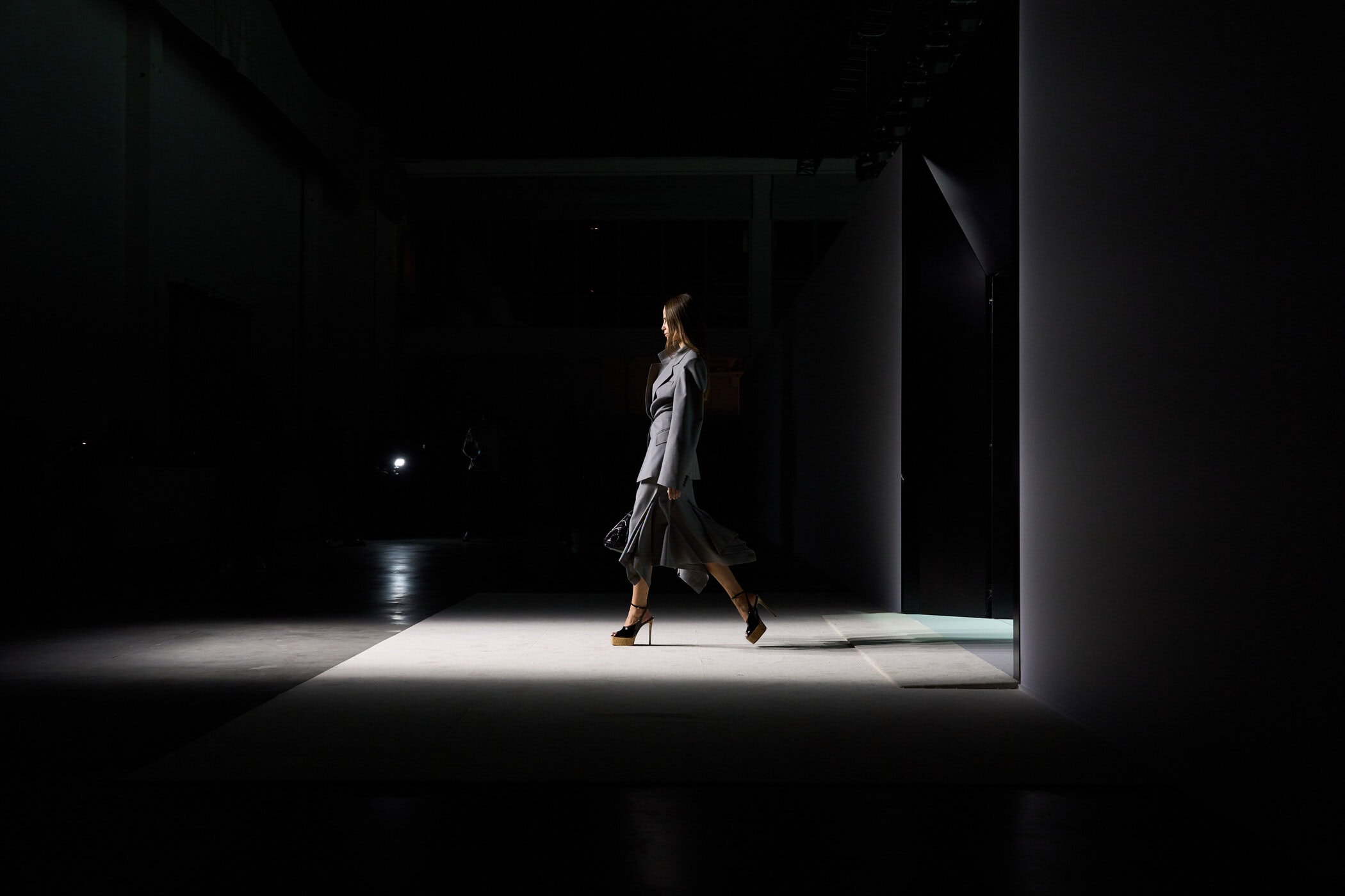 The Attico Spring 2026 Fashion Show Atmosphere