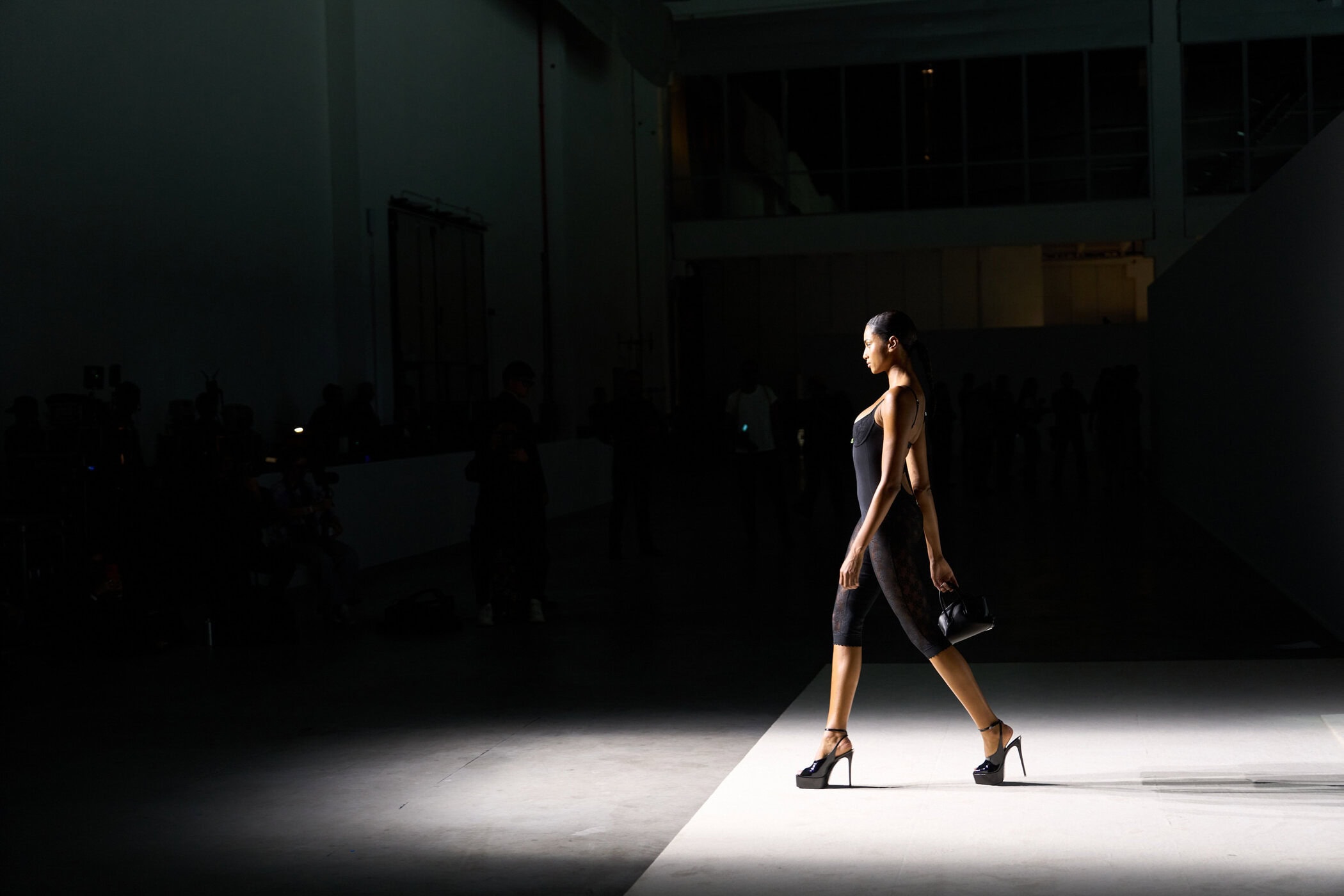 The Attico Spring 2026 Fashion Show Atmosphere