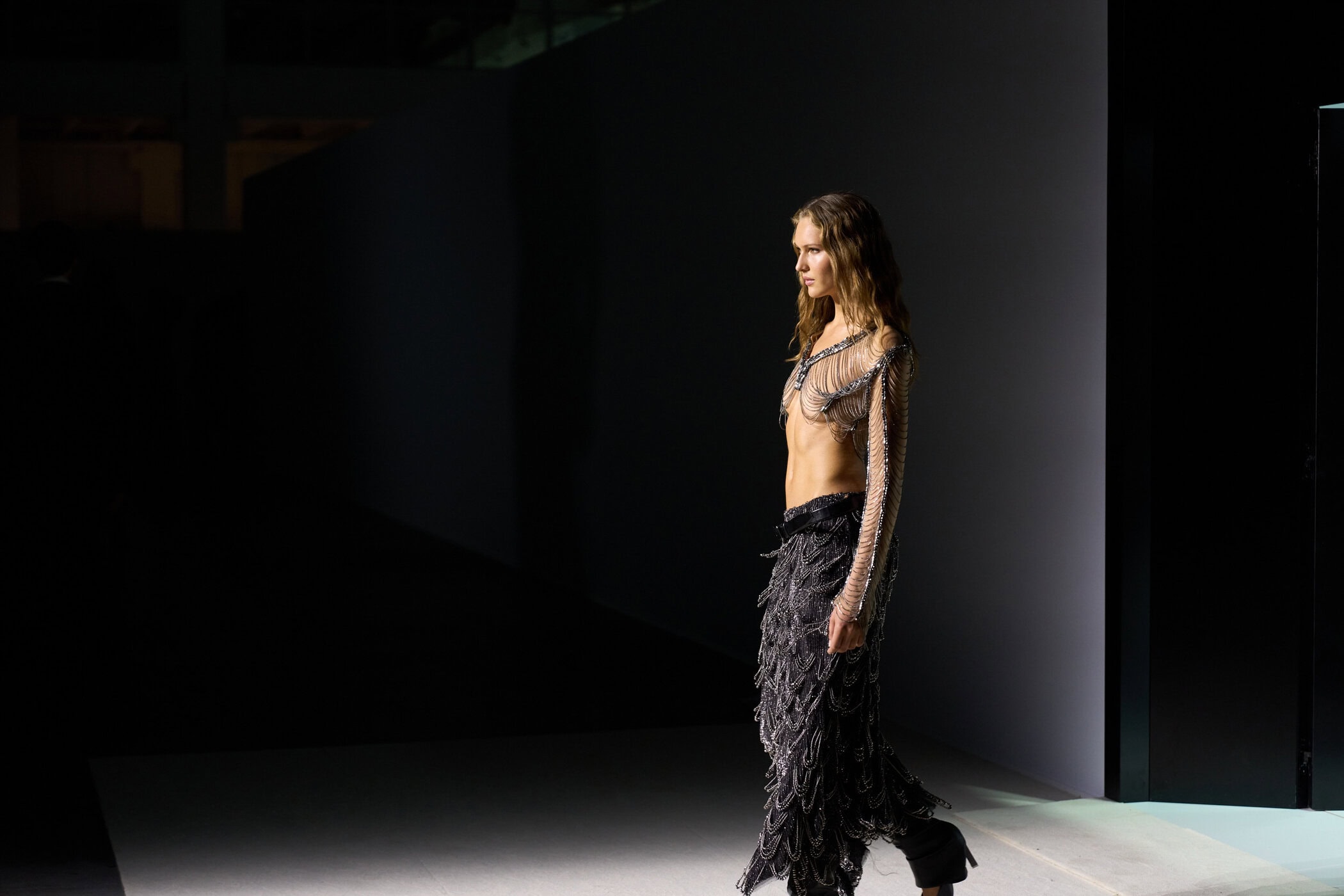 The Attico Spring 2026 Fashion Show Atmosphere