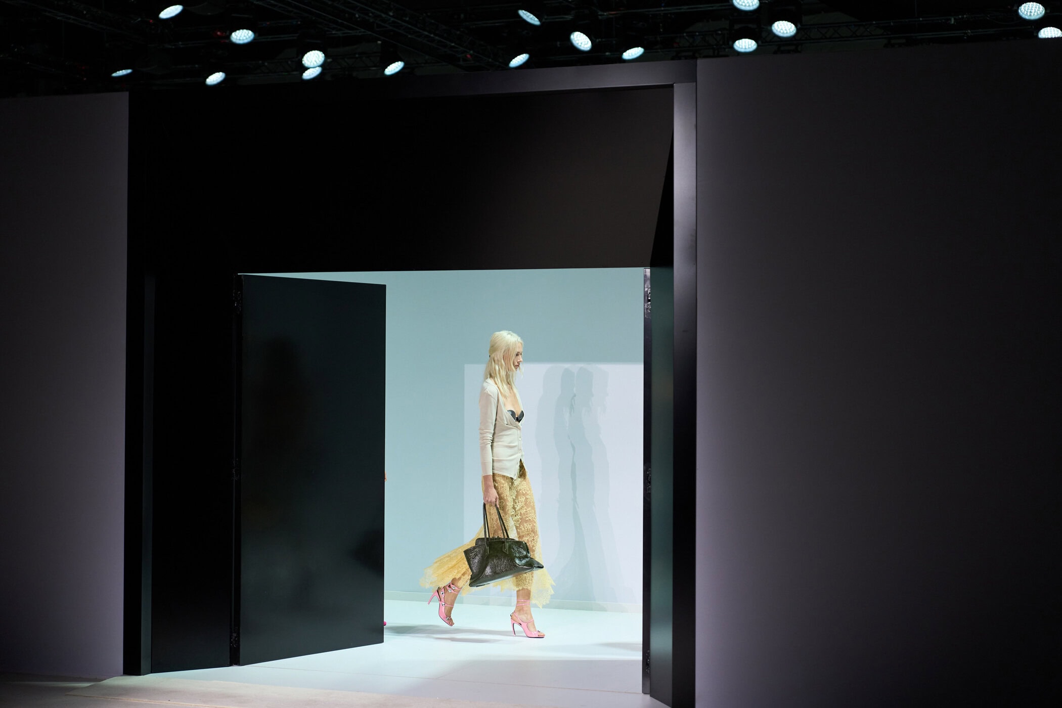 The Attico Spring 2026 Fashion Show Atmosphere