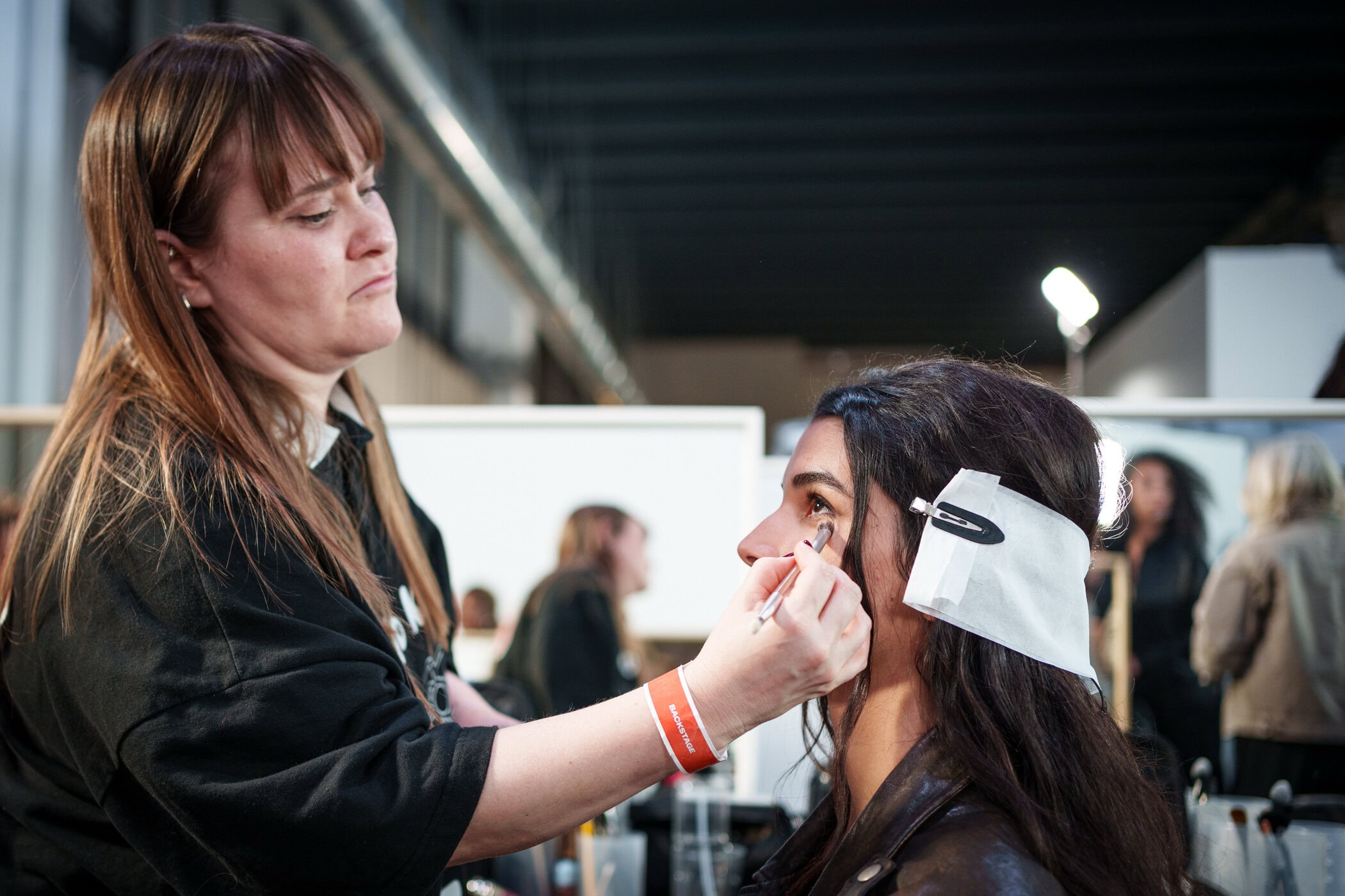 The Attico Spring 2026 Fashion Show Backstage