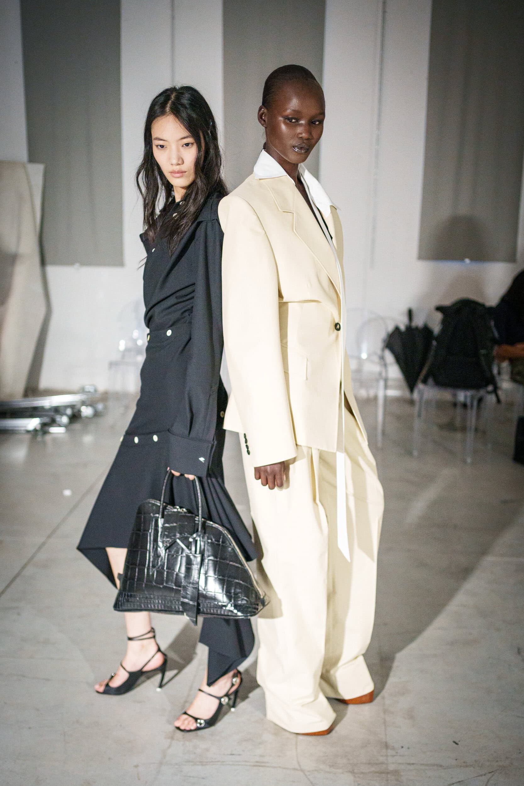 The Attico Spring 2026 Fashion Show Backstage