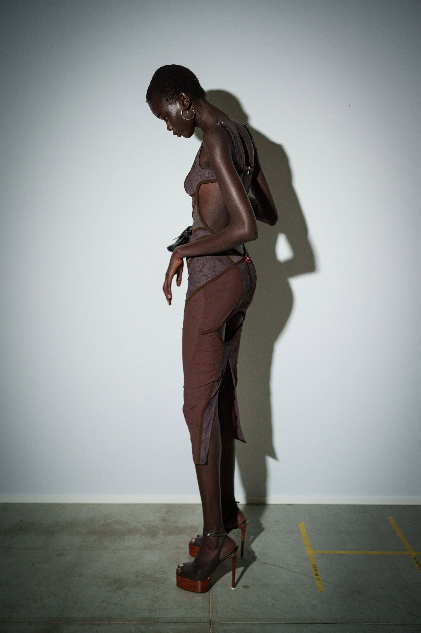 The Attico Spring 2026 Fashion Show Backstage