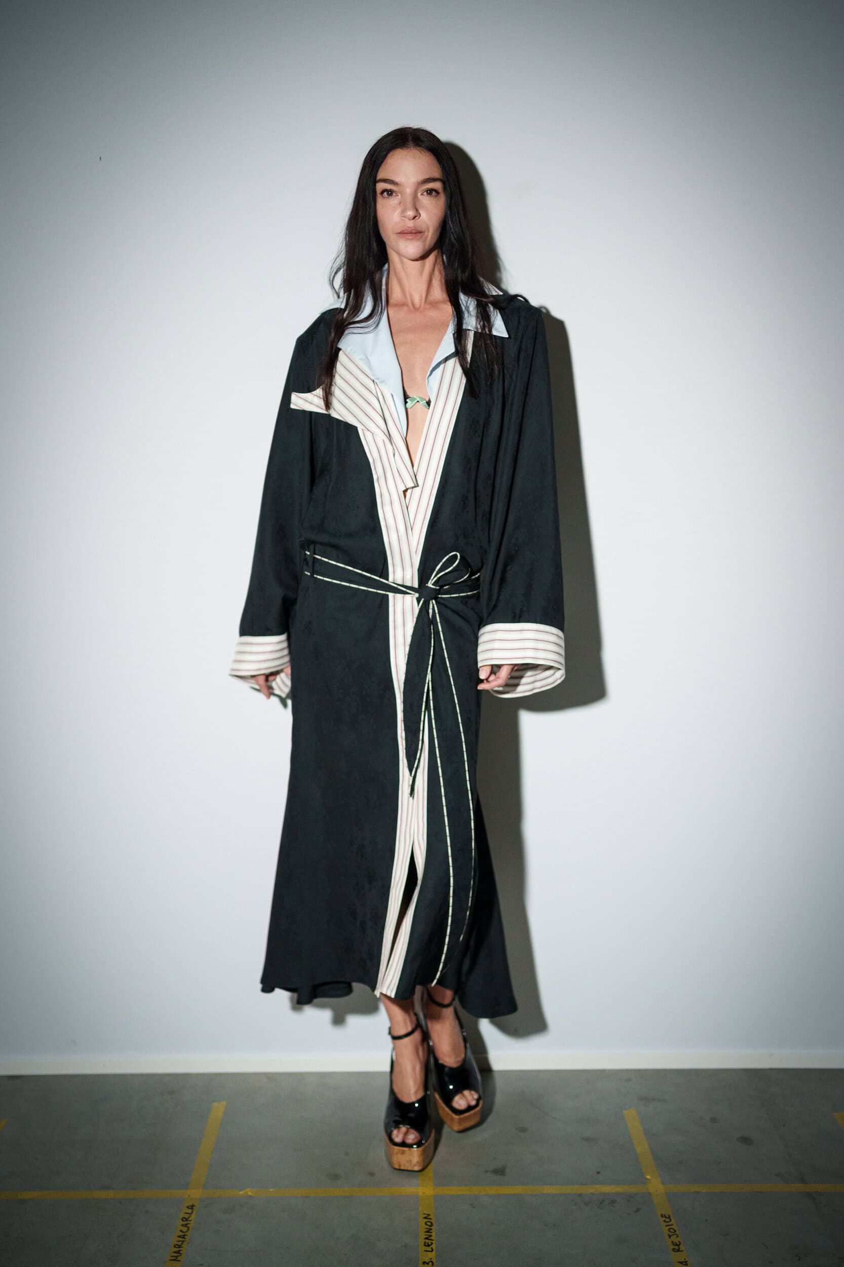 The Attico Spring 2026 Fashion Show Backstage