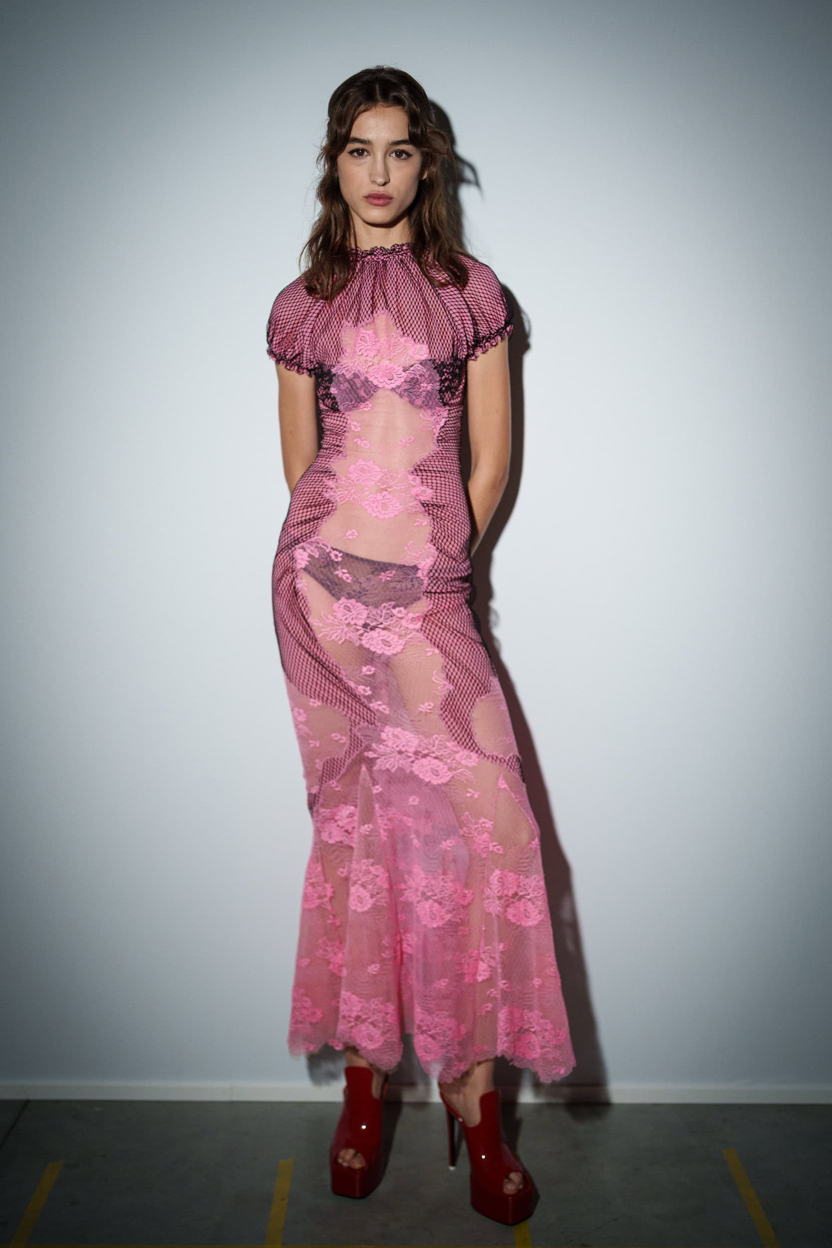 The Attico Spring 2026 Fashion Show Backstage