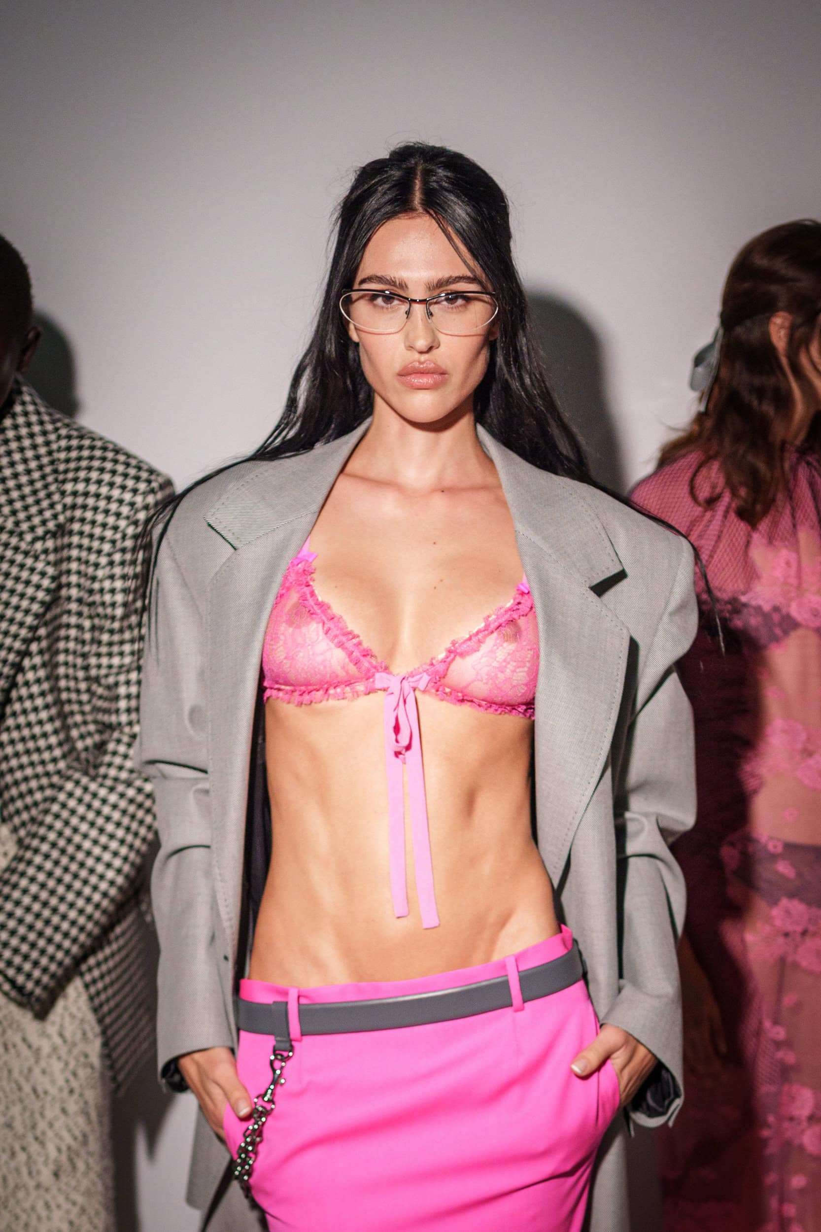 The Attico Spring 2026 Fashion Show Backstage