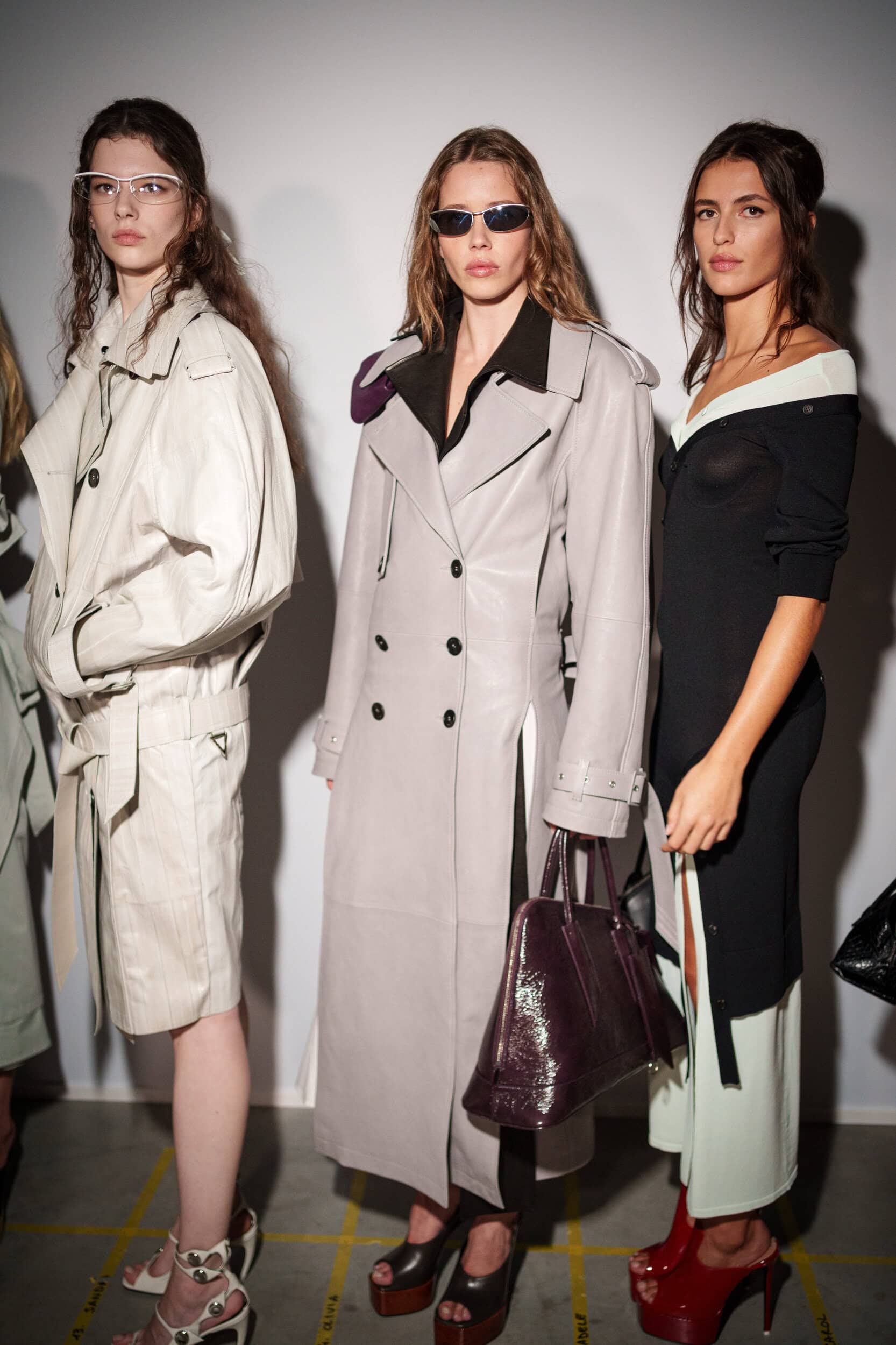 The Attico Spring 2026 Fashion Show Backstage