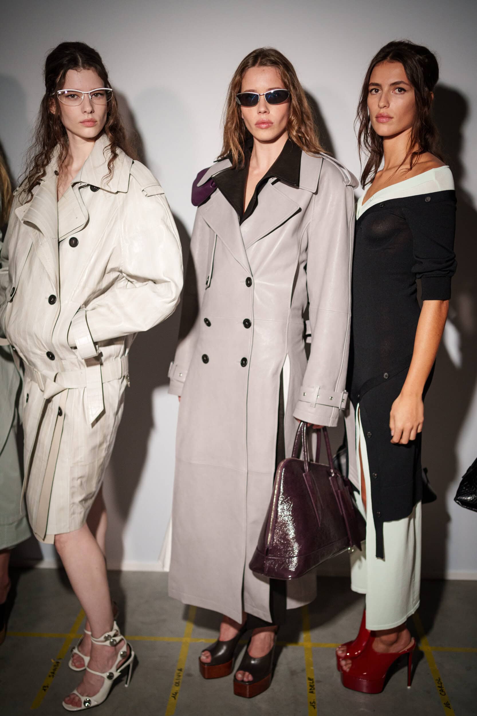 The Attico Spring 2026 Fashion Show Backstage