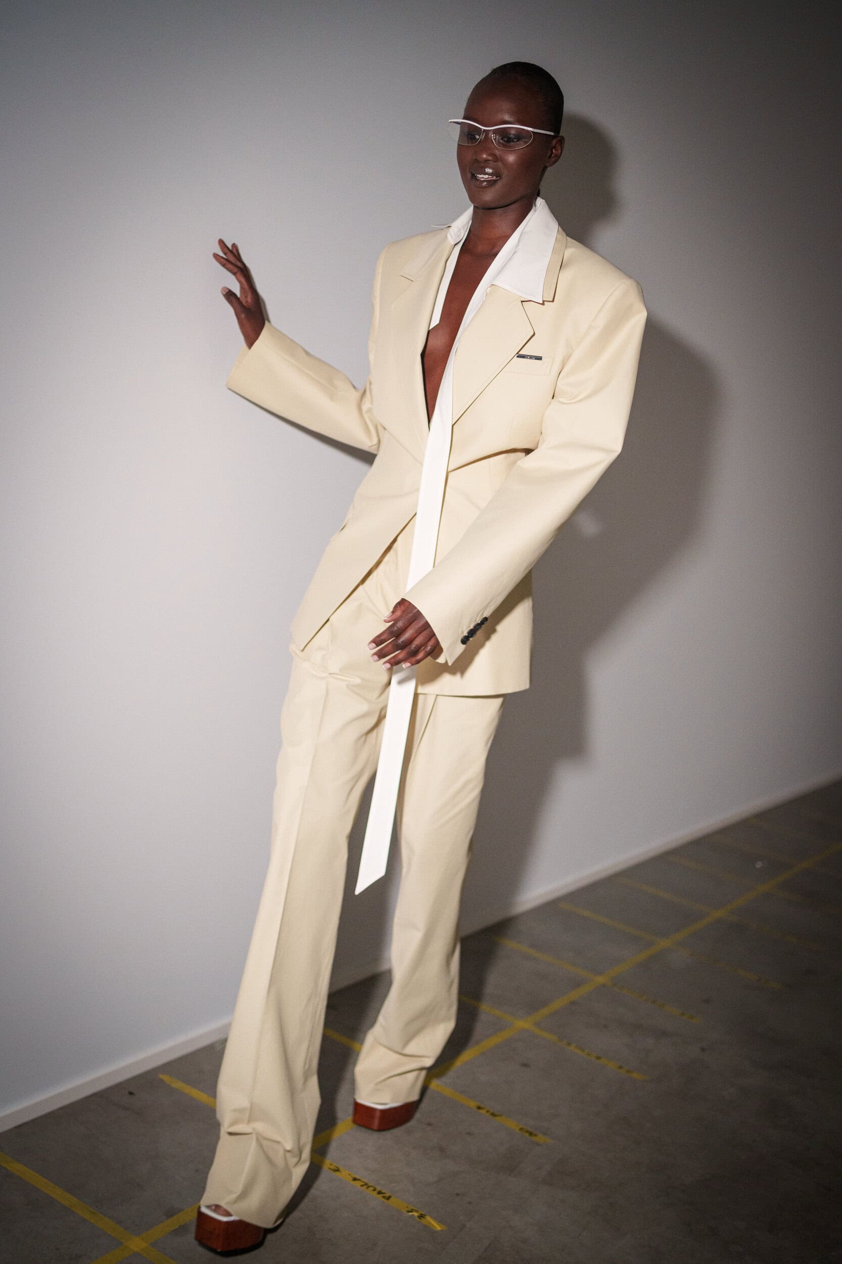 The Attico Spring 2026 Fashion Show Backstage