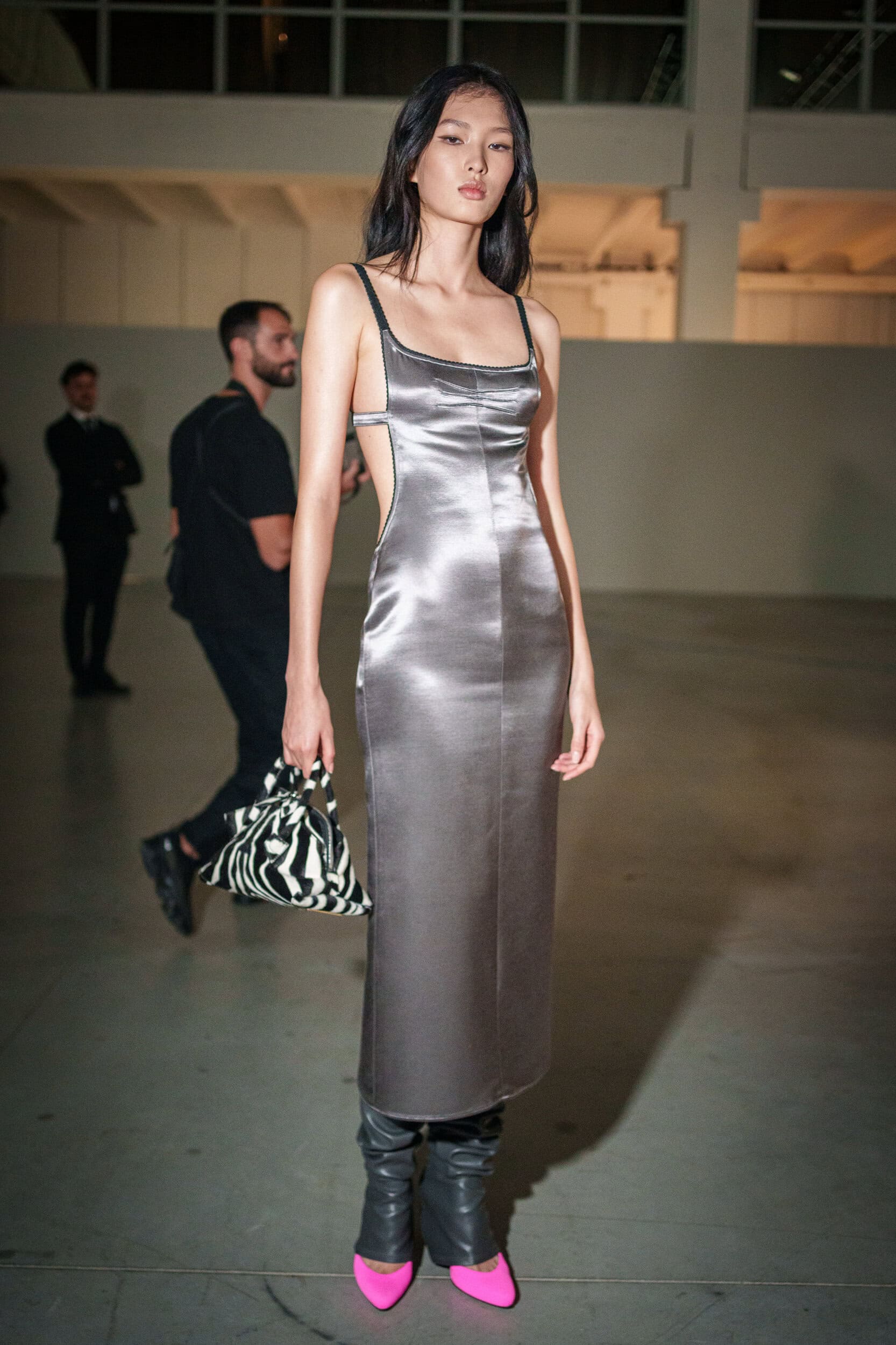 The Attico Spring 2026 Fashion Show Backstage