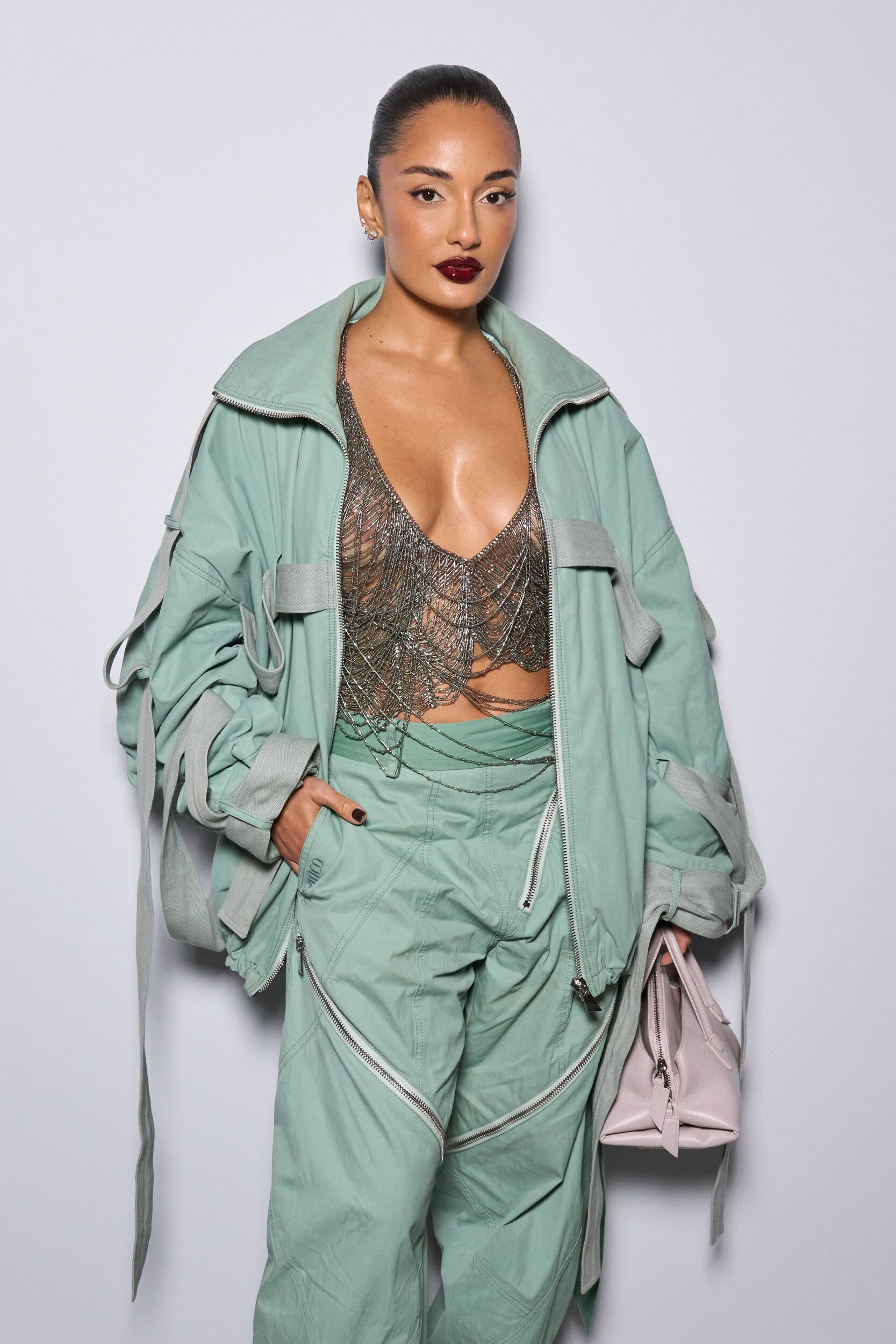 The Attico Spring 2026 Fashion Show Front Row