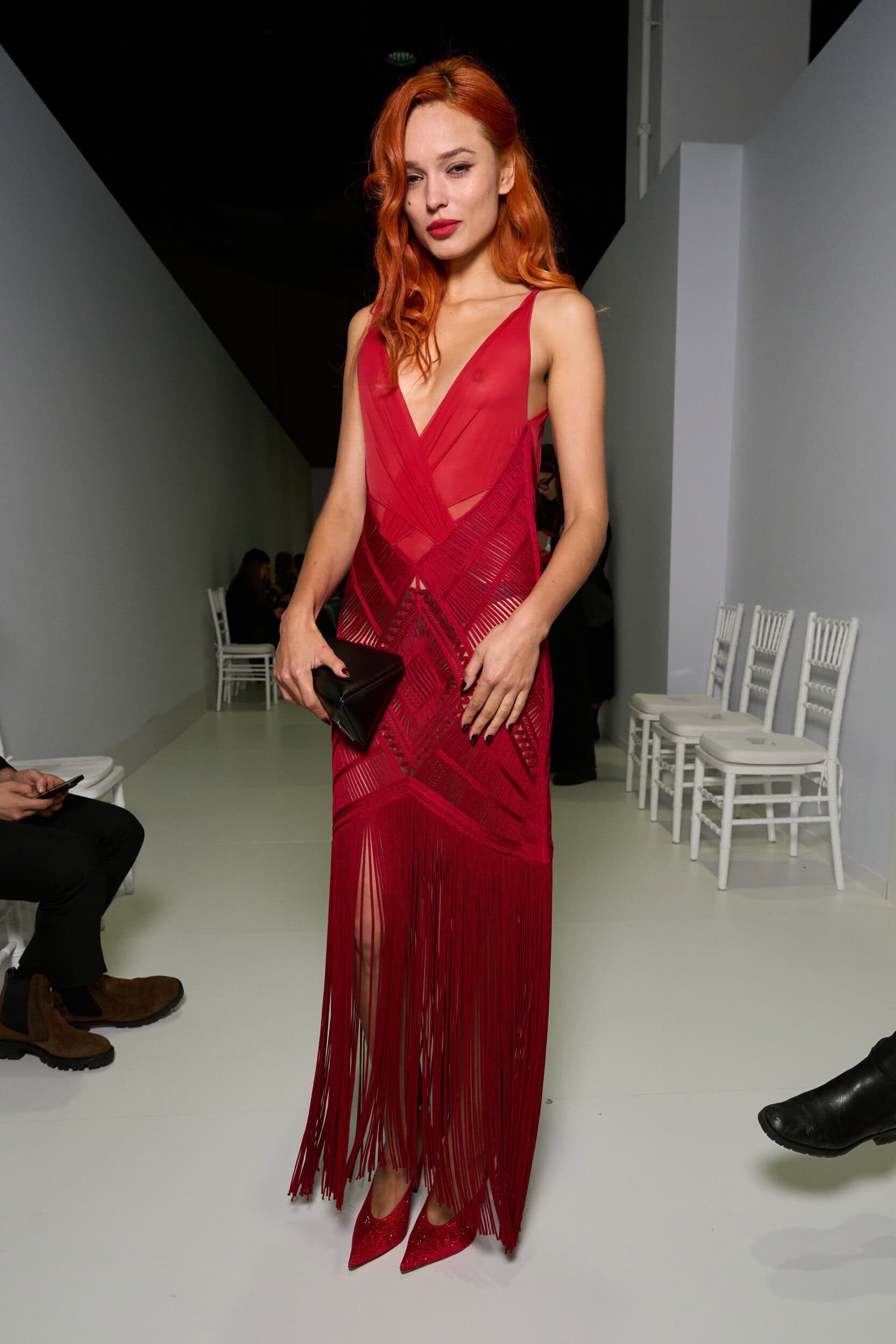 The Attico Spring 2026 Fashion Show Front Row