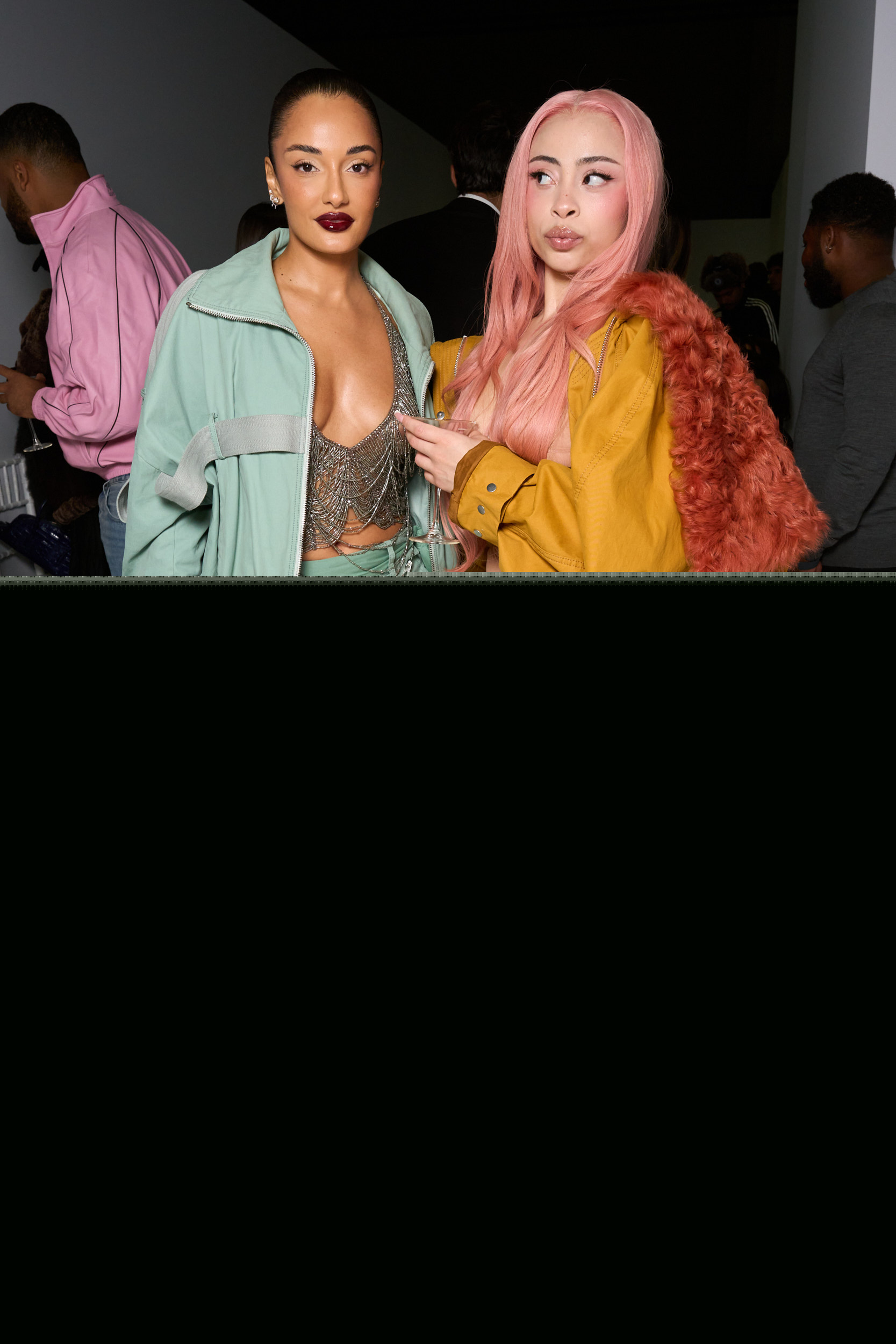 The Attico Spring 2026 Fashion Show Front Row