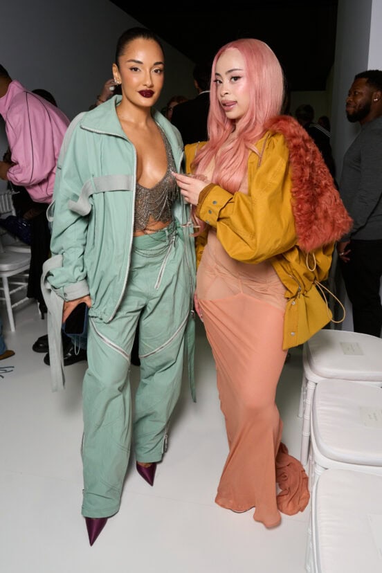 The Attico Spring 2026 Fashion Show Front Row