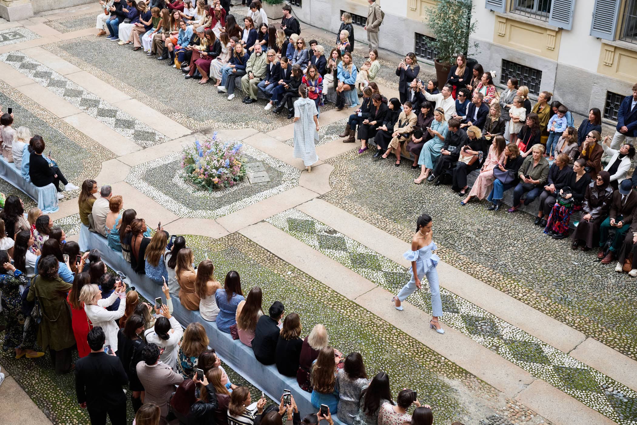 Luisa Beccaria Spring 2026 Fashion Show Atmosphere