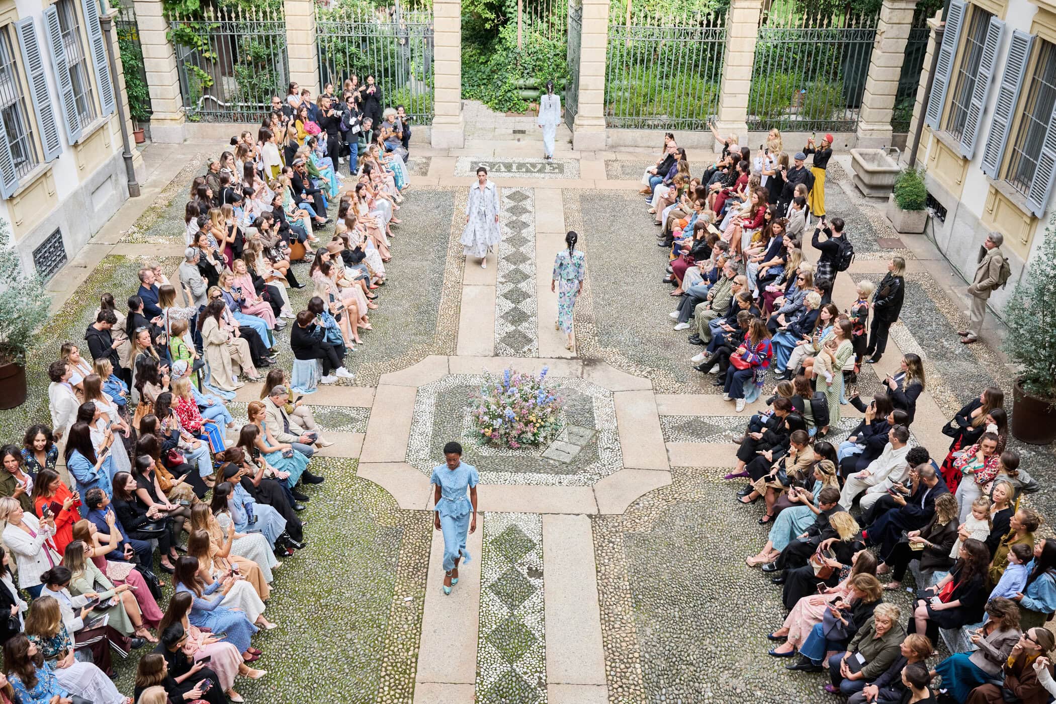 Luisa Beccaria Spring 2026 Fashion Show Atmosphere