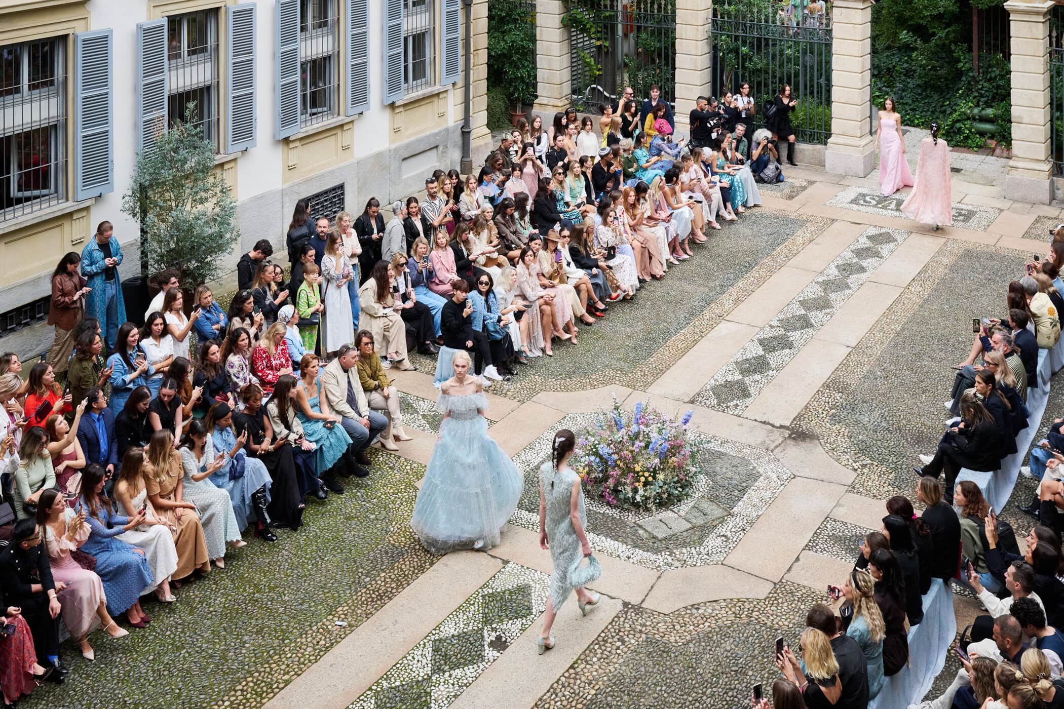 Luisa Beccaria Spring 2026 Fashion Show Atmosphere