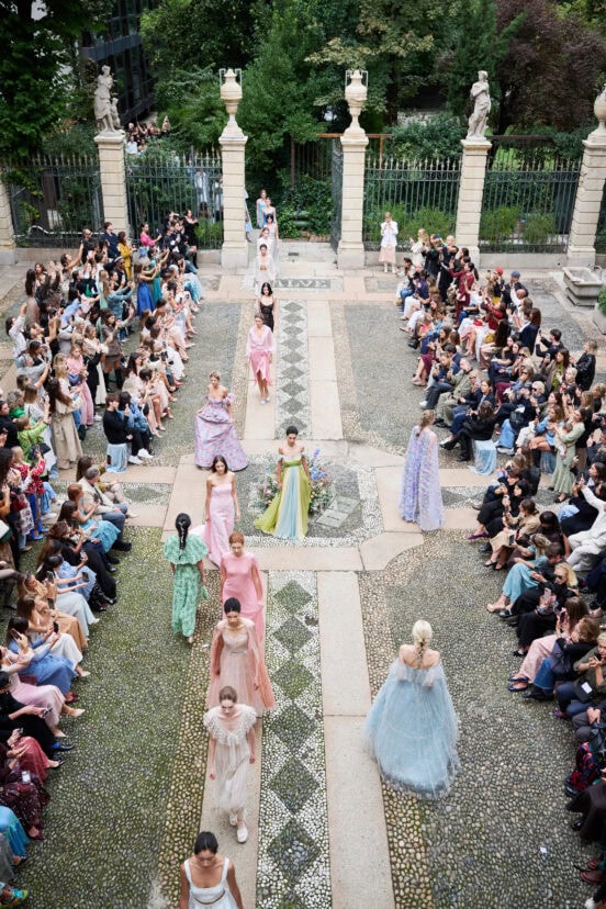 Luisa Beccaria Spring 2026 Fashion Show Atmosphere