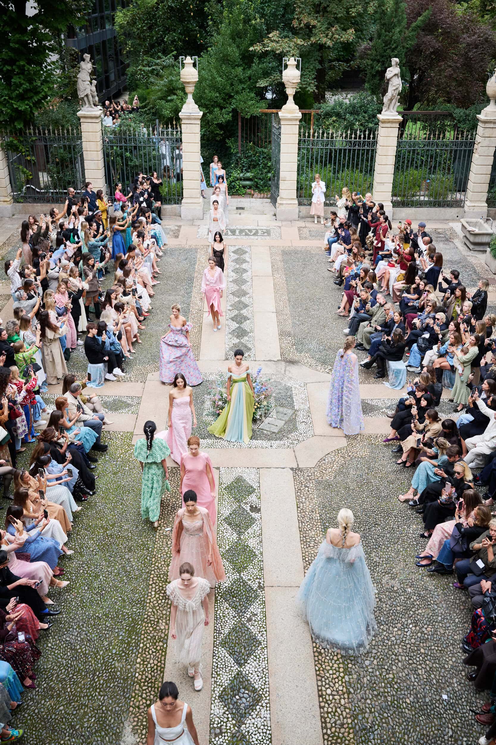 Luisa Beccaria Spring 2026 Fashion Show Atmosphere