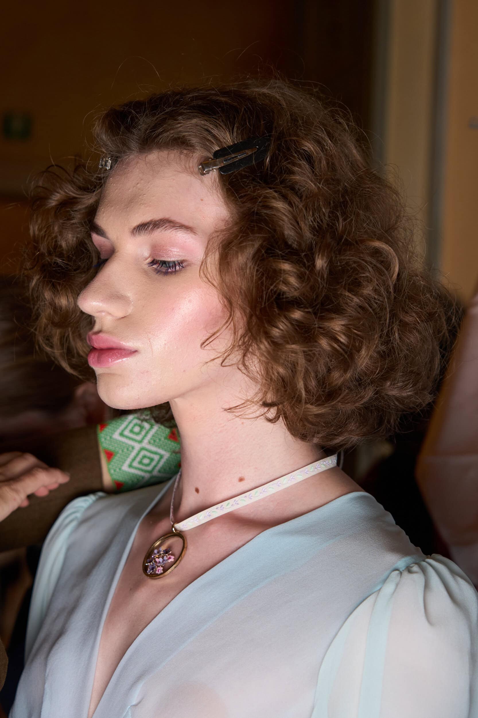 Luisa Beccaria Spring 2026 Fashion Show Backstage
