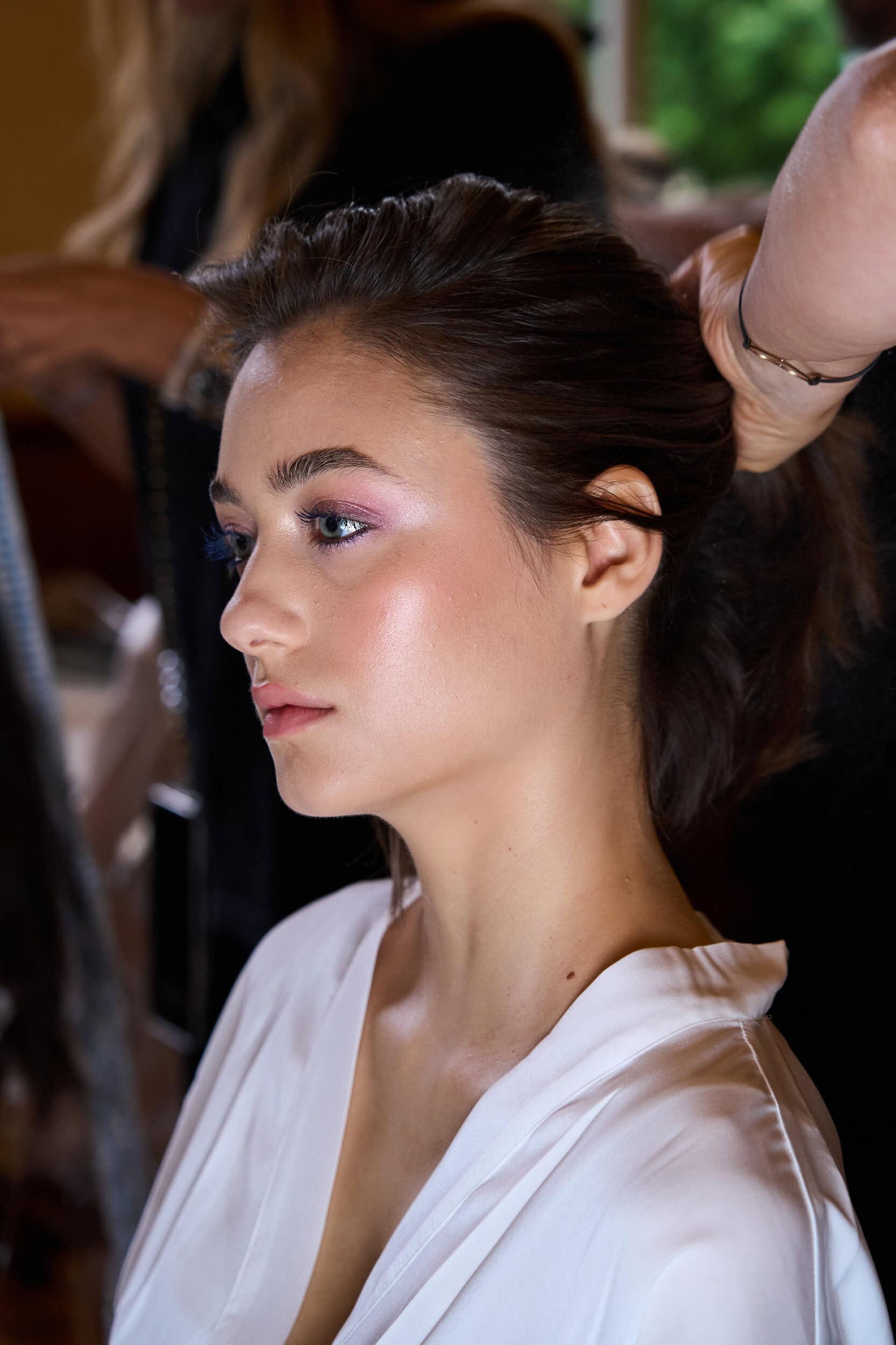 Luisa Beccaria Spring 2026 Fashion Show Backstage