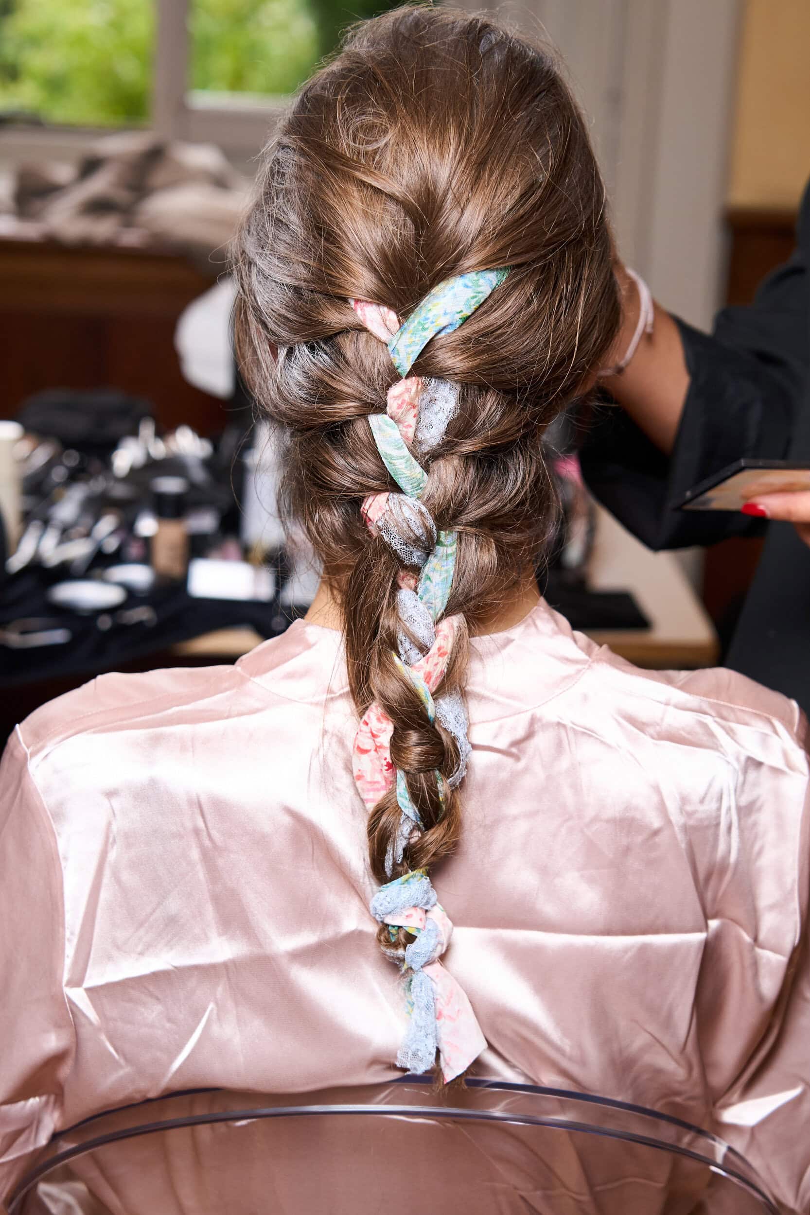 Luisa Beccaria Spring 2026 Fashion Show Backstage
