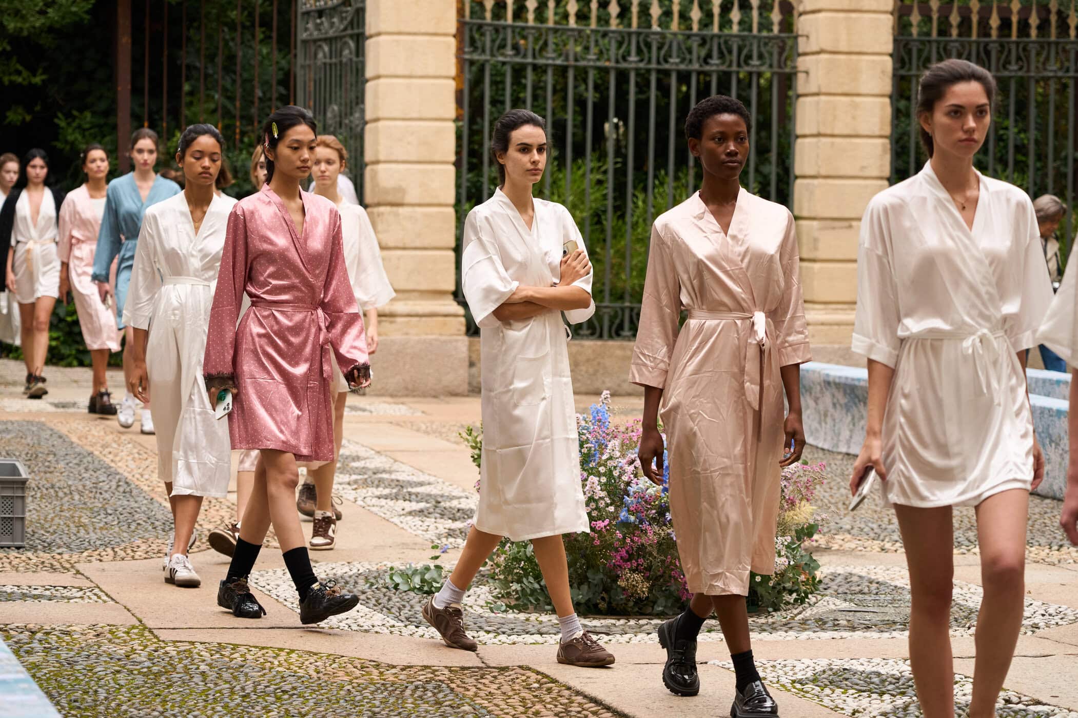 Luisa Beccaria Spring 2026 Fashion Show Backstage