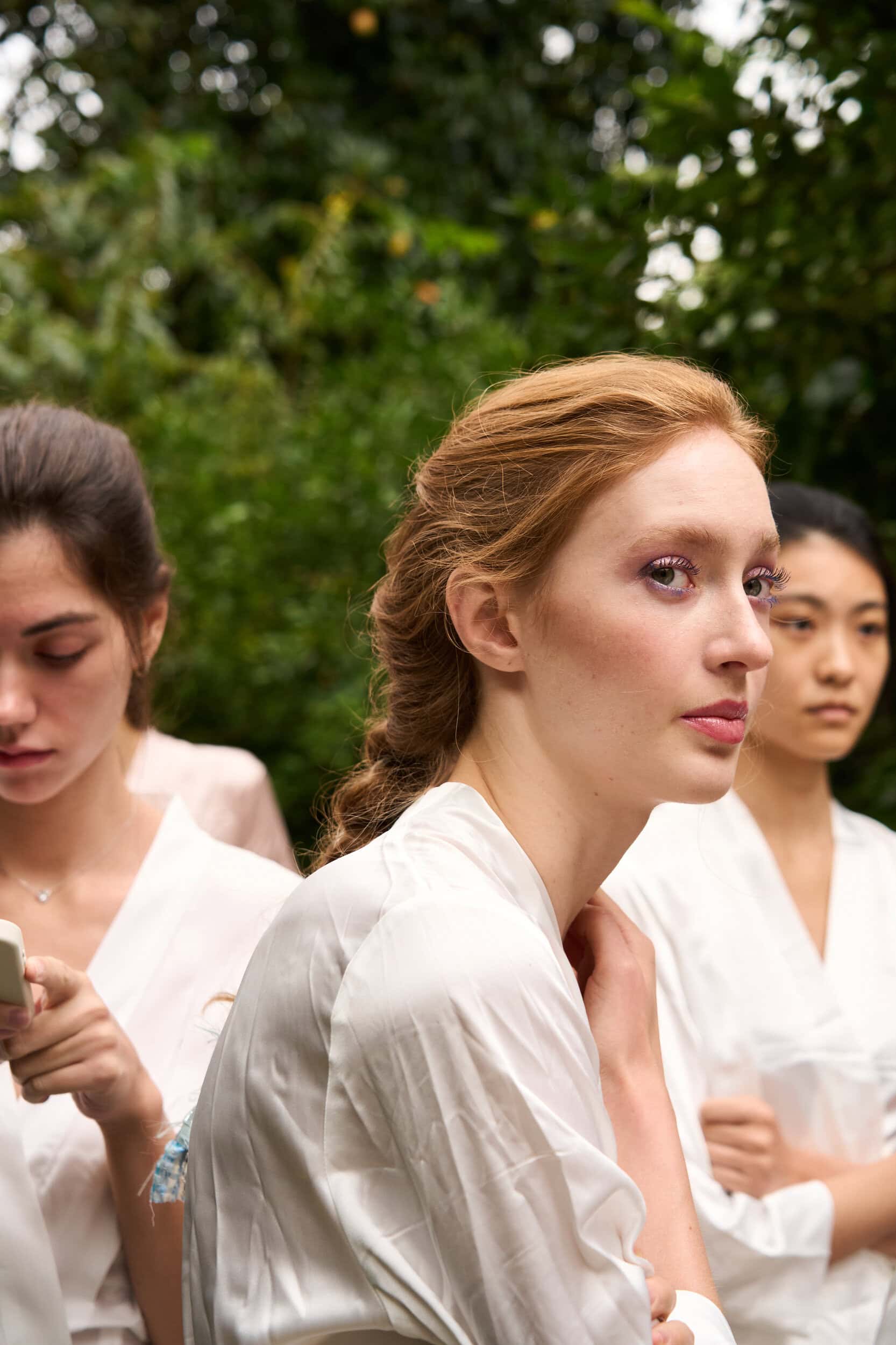 Luisa Beccaria Spring 2026 Fashion Show Backstage