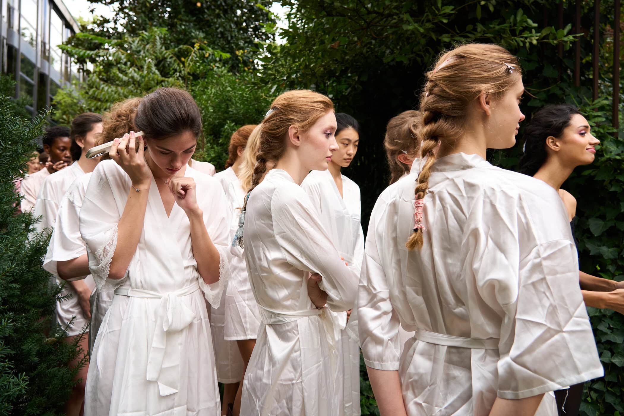 Luisa Beccaria Spring 2026 Fashion Show Backstage