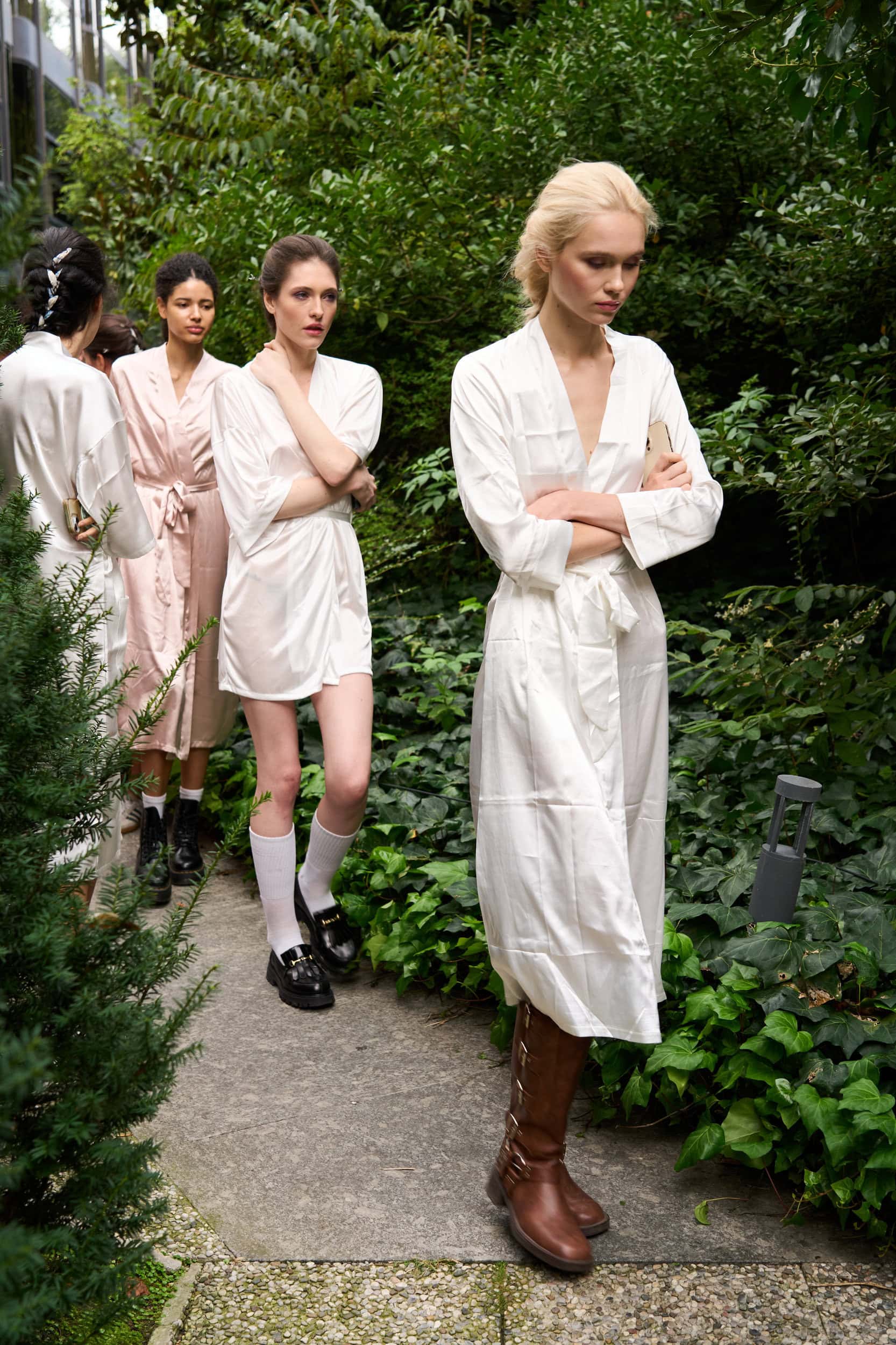 Luisa Beccaria Spring 2026 Fashion Show Backstage