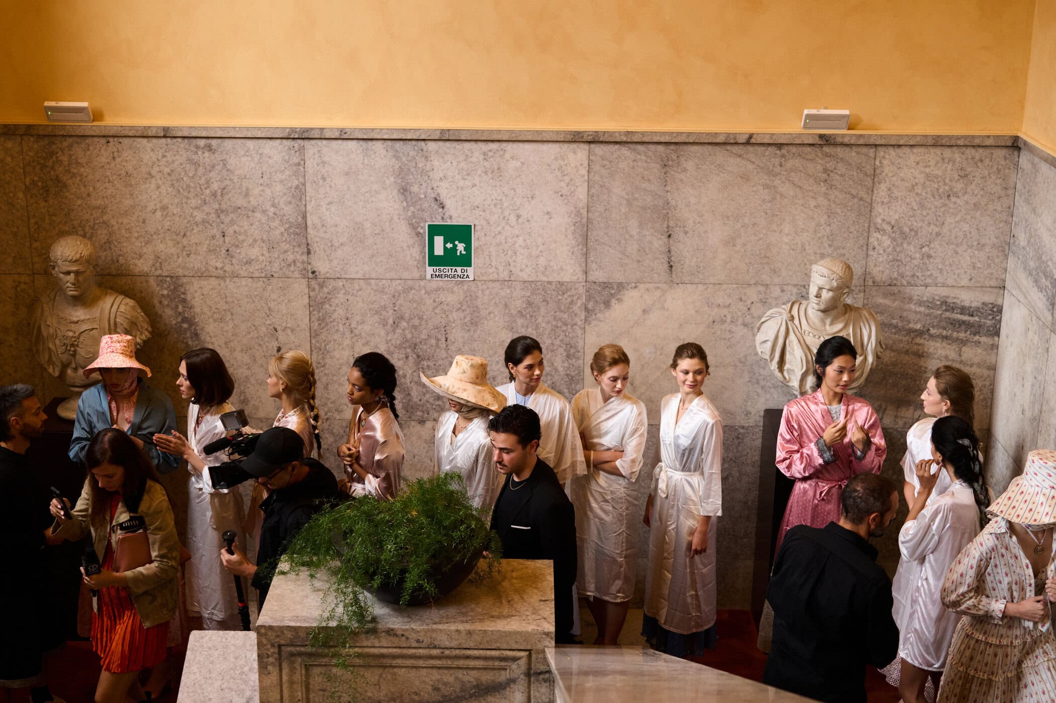 Luisa Beccaria Spring 2026 Fashion Show Backstage