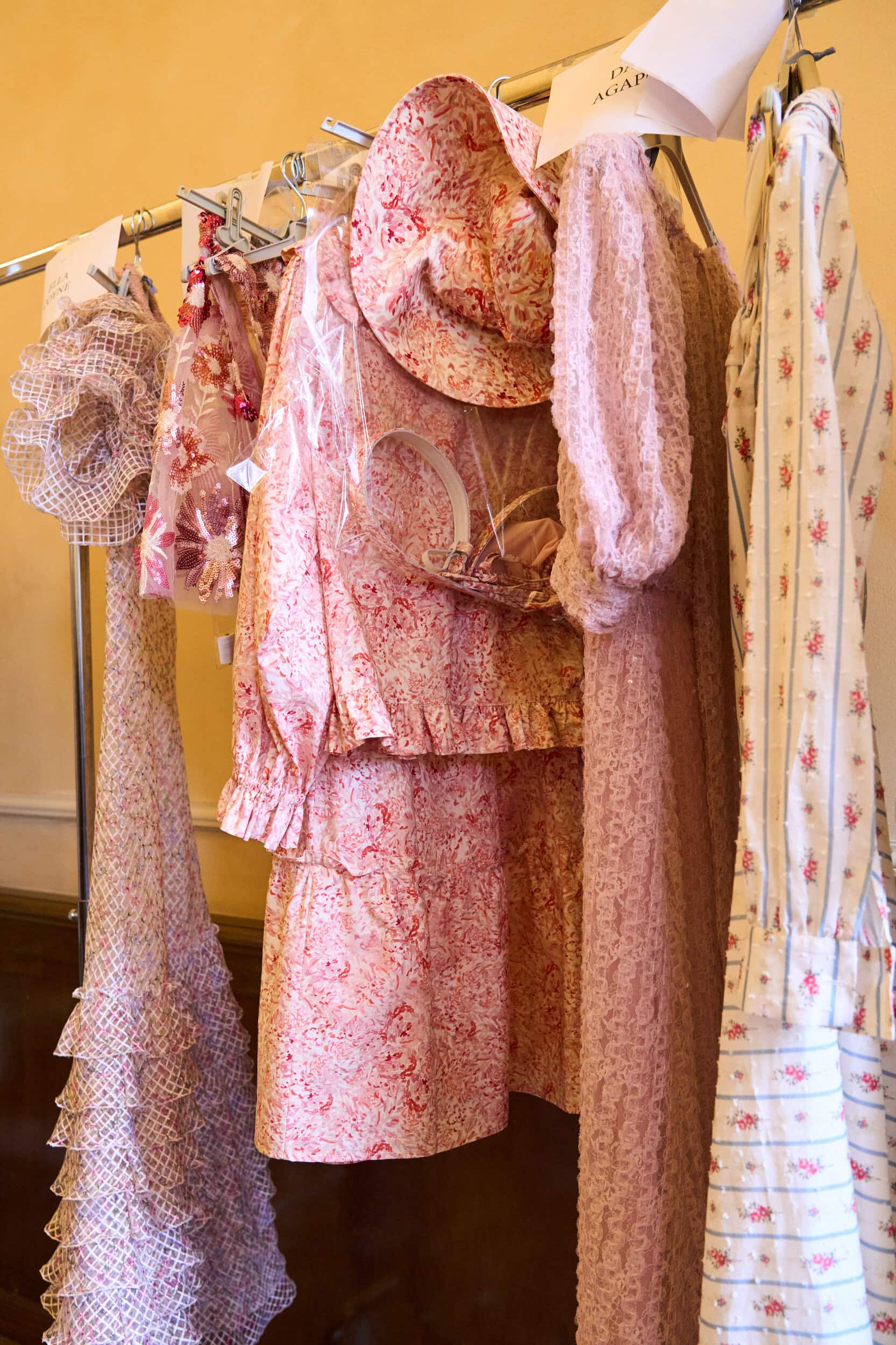 Luisa Beccaria Spring 2026 Fashion Show Backstage