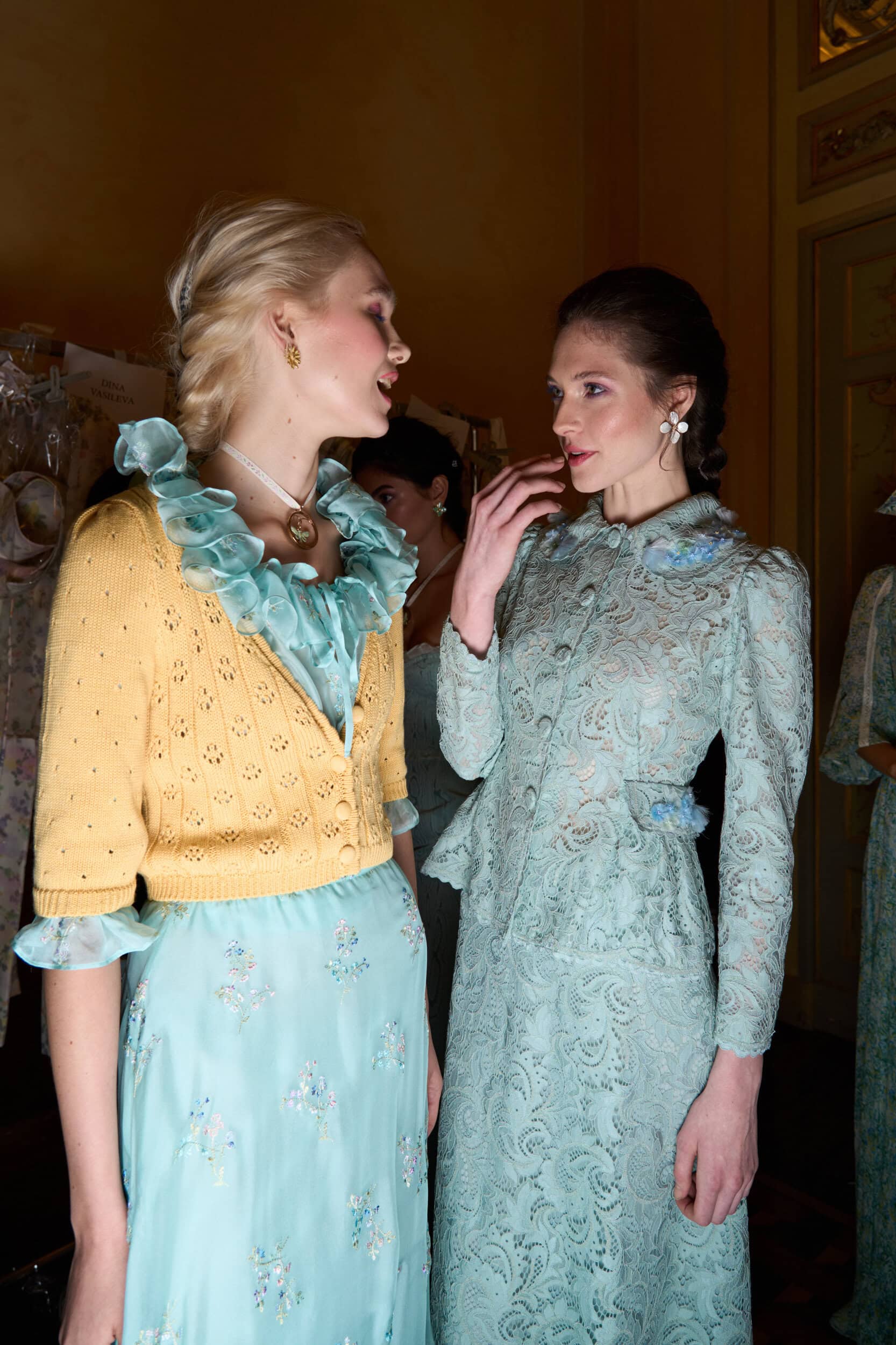 Luisa Beccaria Spring 2026 Fashion Show Backstage