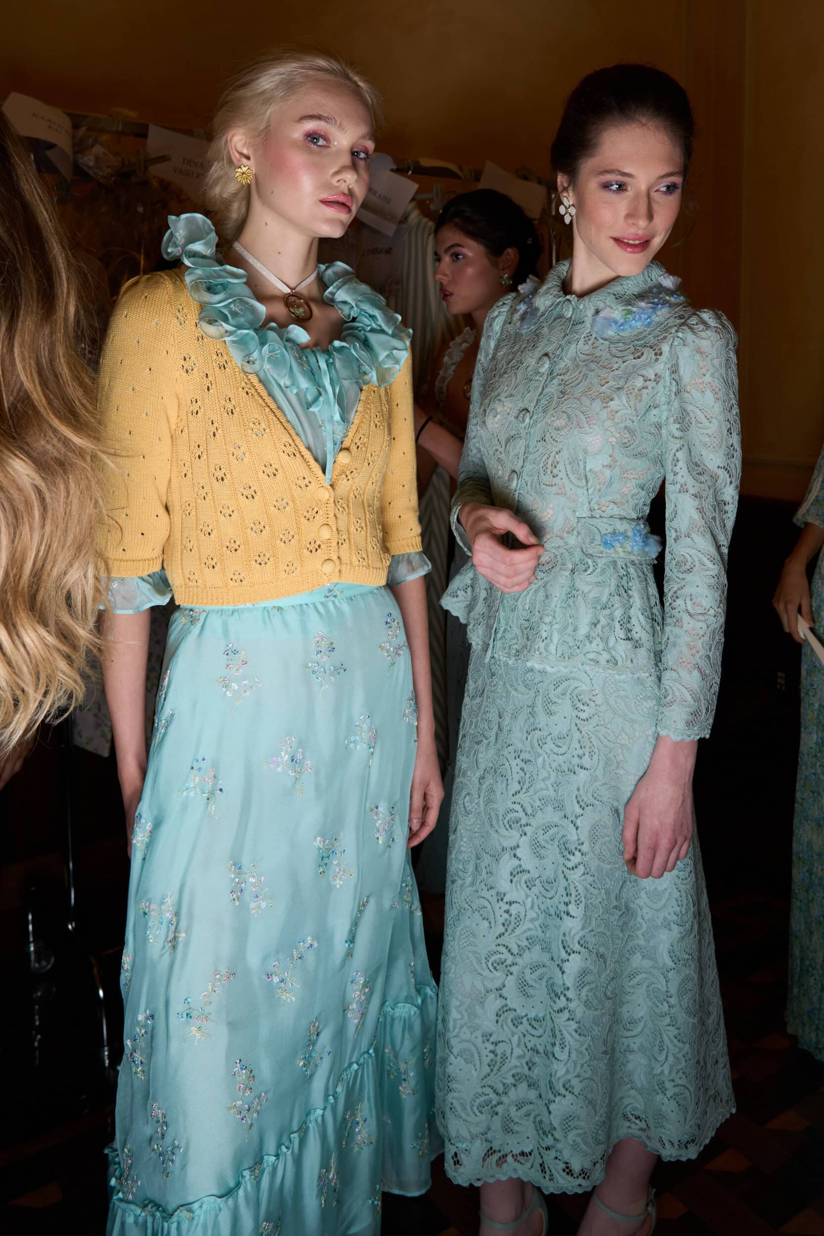 Luisa Beccaria Spring 2026 Fashion Show Backstage
