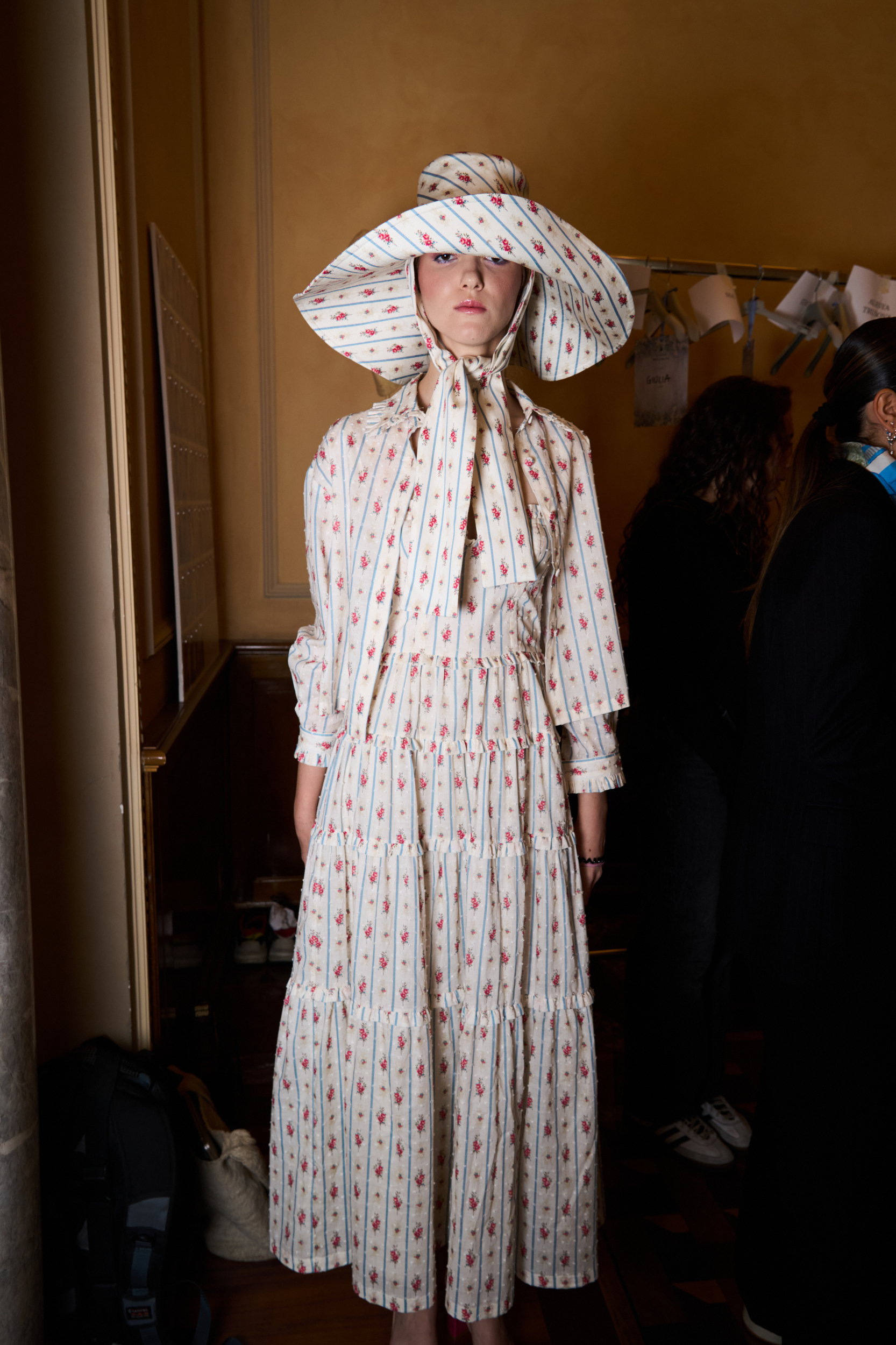 Luisa Beccaria Spring 2026 Fashion Show Backstage