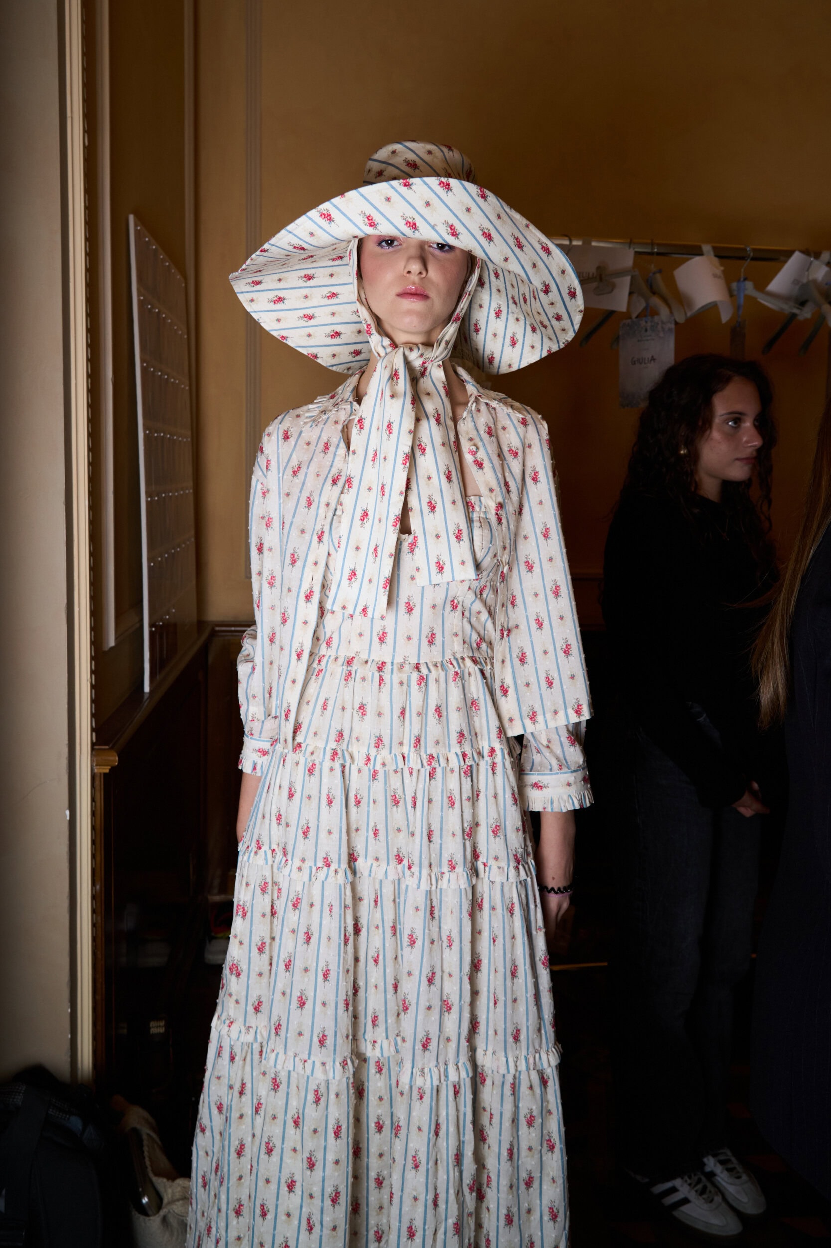 Luisa Beccaria Spring 2026 Fashion Show Backstage