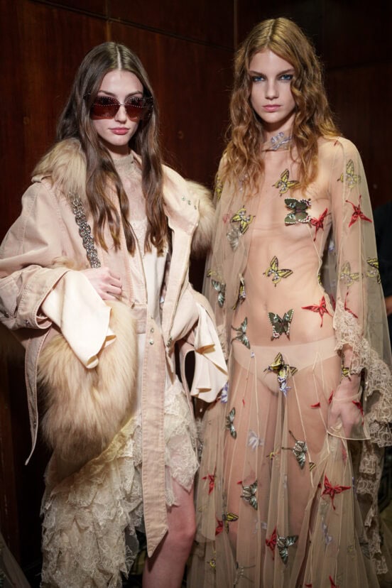 Blumarine Spring 2026 Fashion Show Backstage