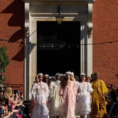 Bora Aksu Spring 2026 Fashion Show Atmosphere