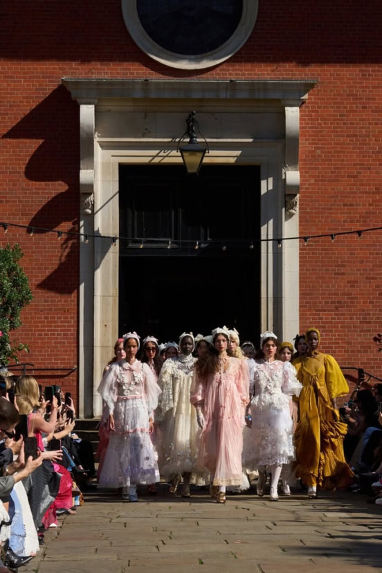 Bora Aksu Spring 2026 Fashion Show Atmosphere
