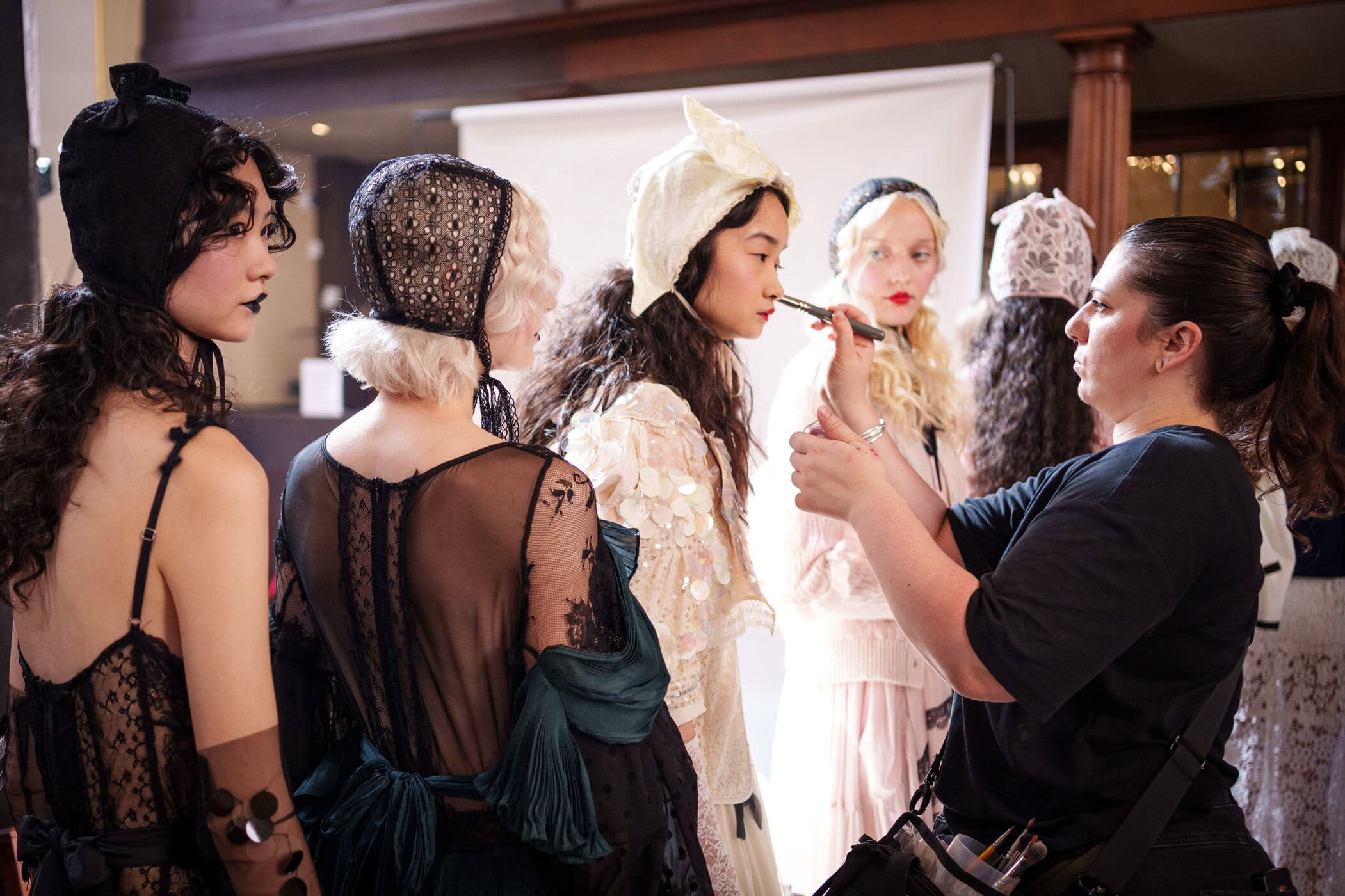 Bora Aksu Spring 2026 Fashion Show Backstage