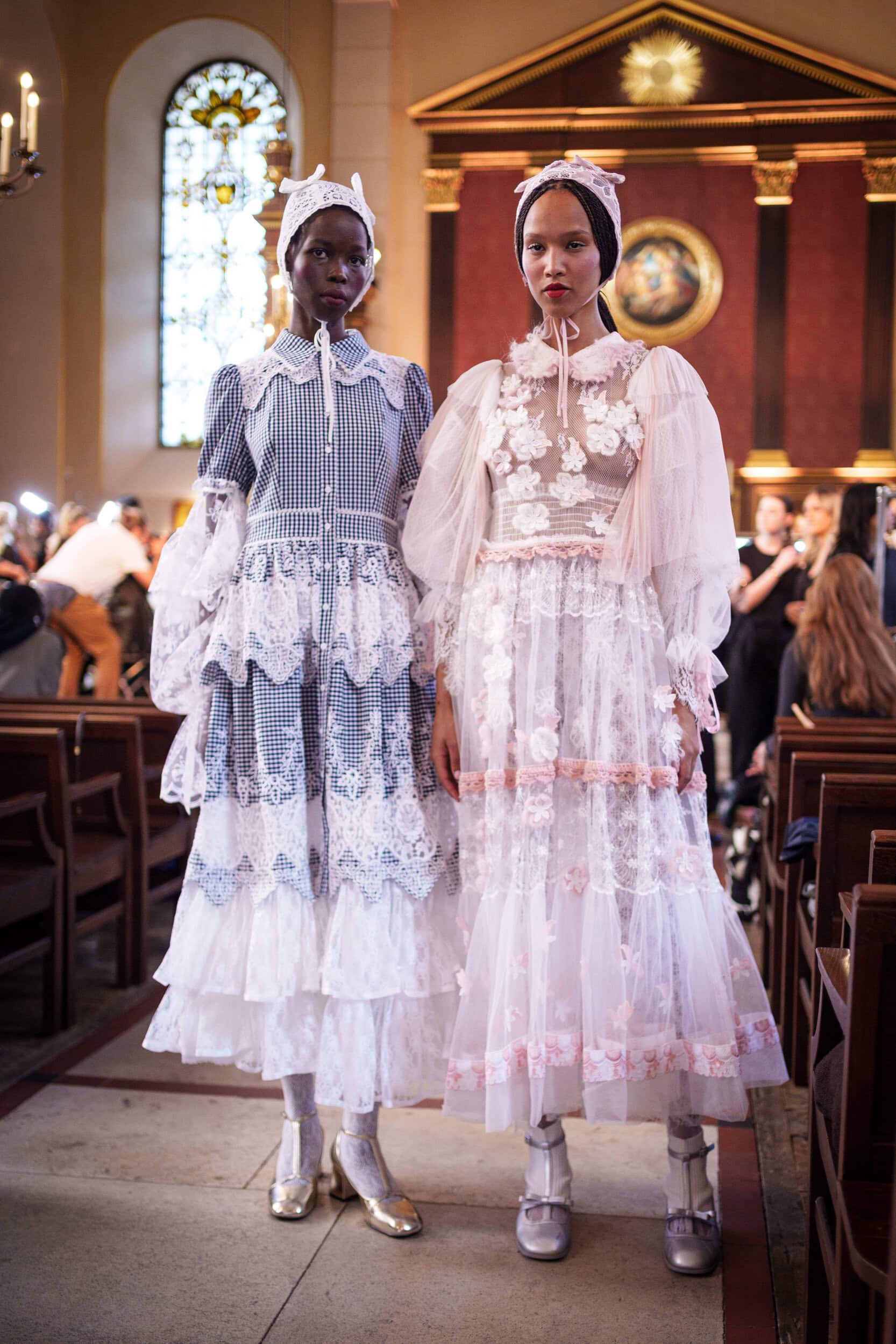 Bora Aksu Spring 2026 Fashion Show Backstage