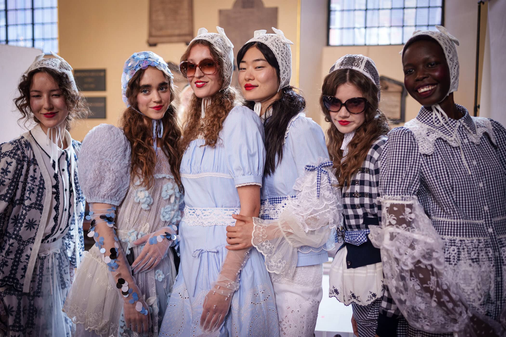 Bora Aksu Spring 2026 Fashion Show Backstage