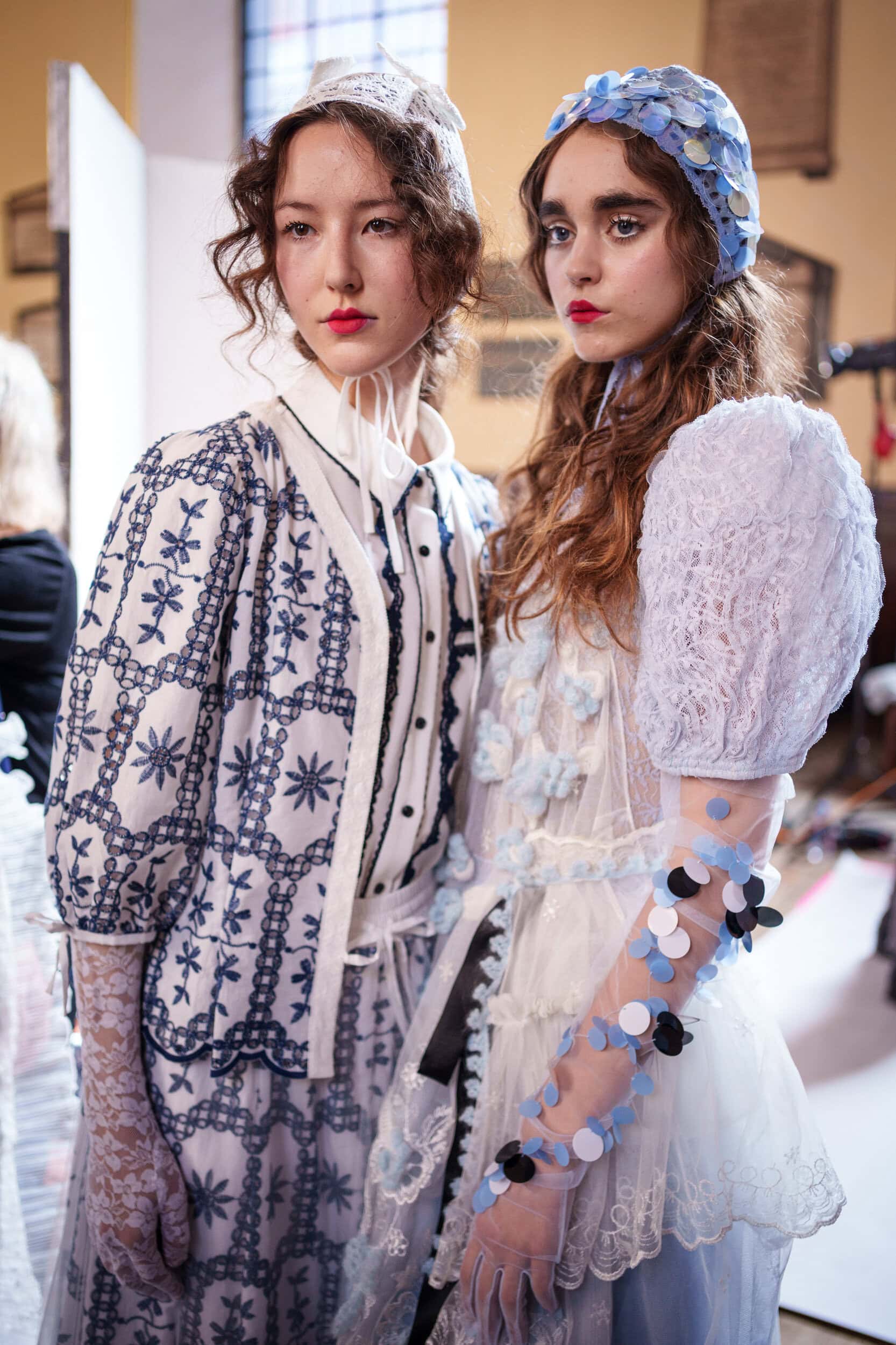 Bora Aksu Spring 2026 Fashion Show Backstage