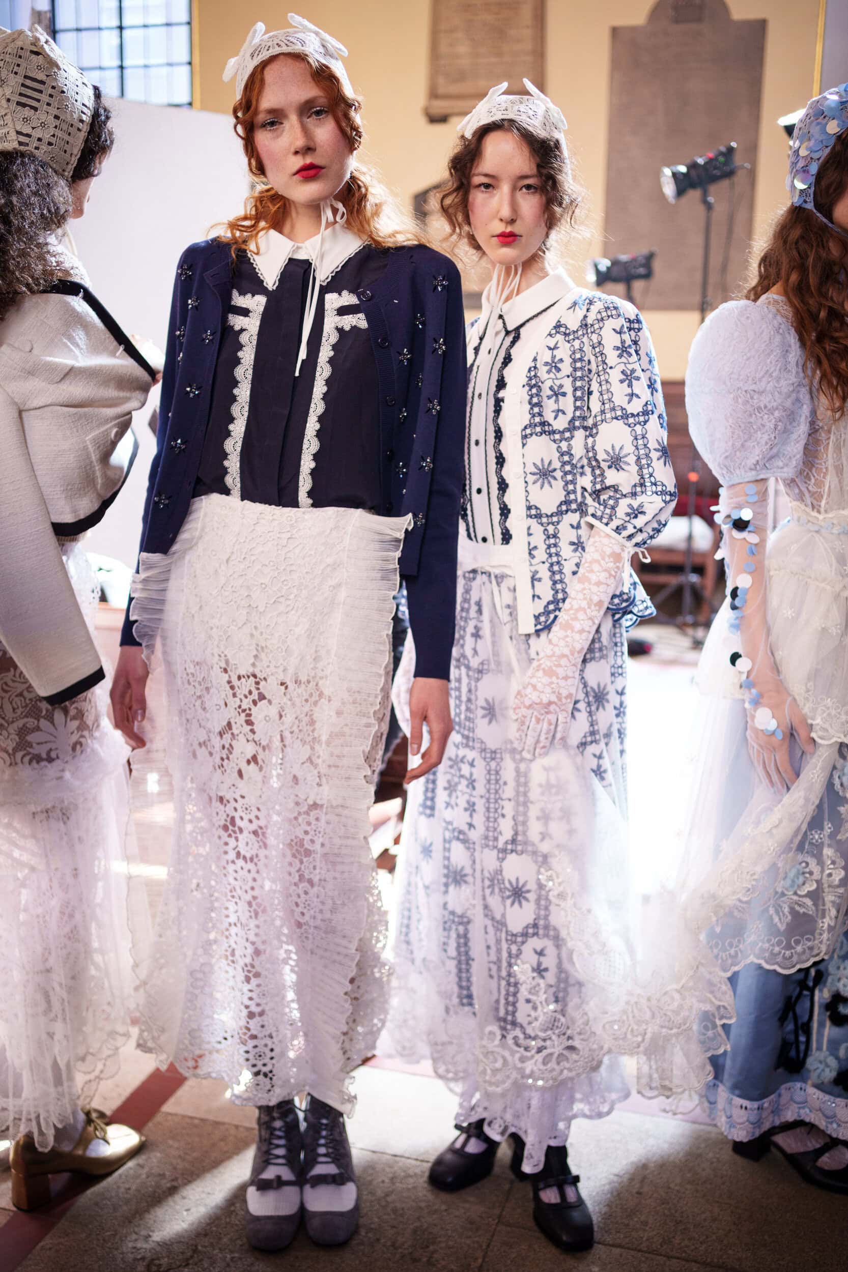 Bora Aksu Spring 2026 Fashion Show Backstage